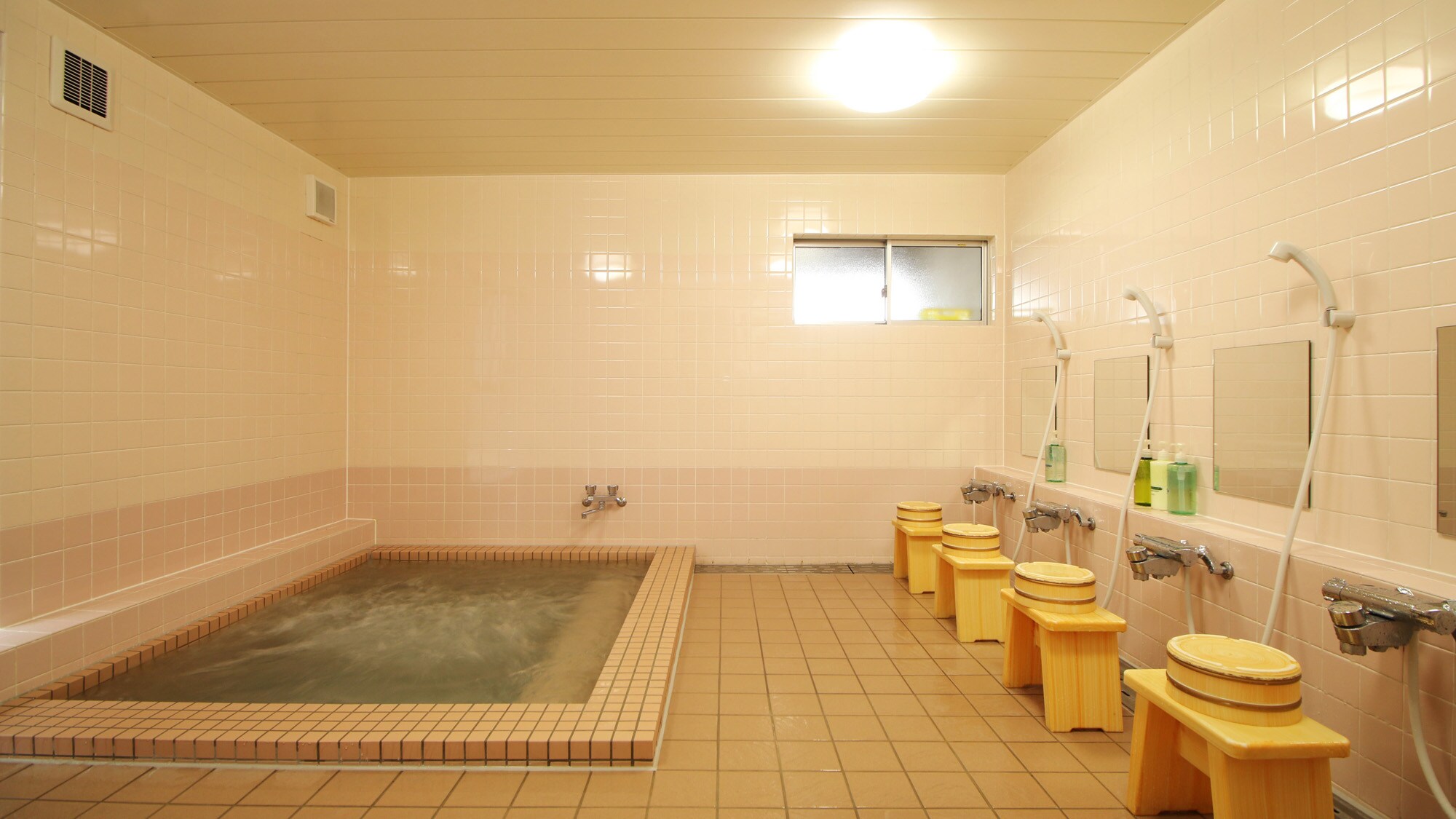 You can stretch your legs and relax in the bath.