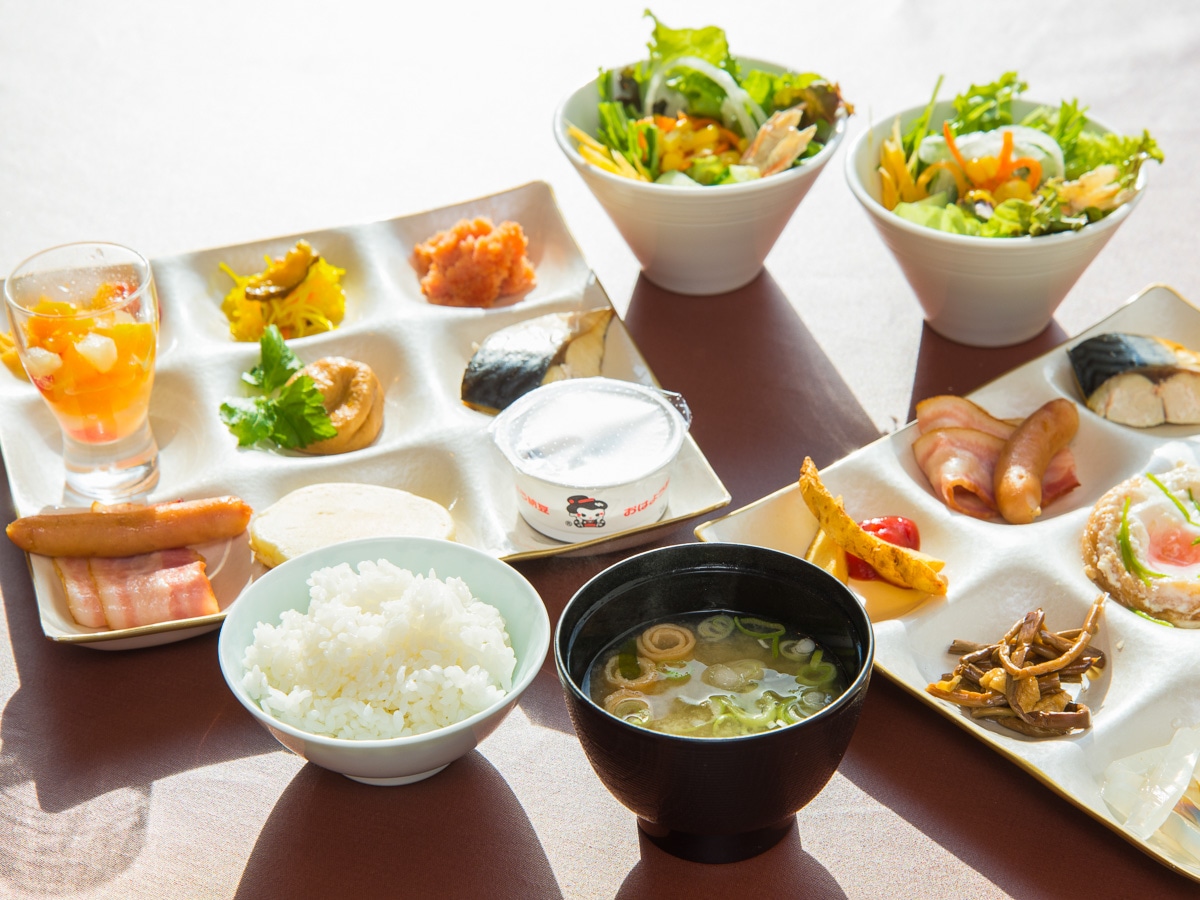 [Buffet] (Breakfast example)