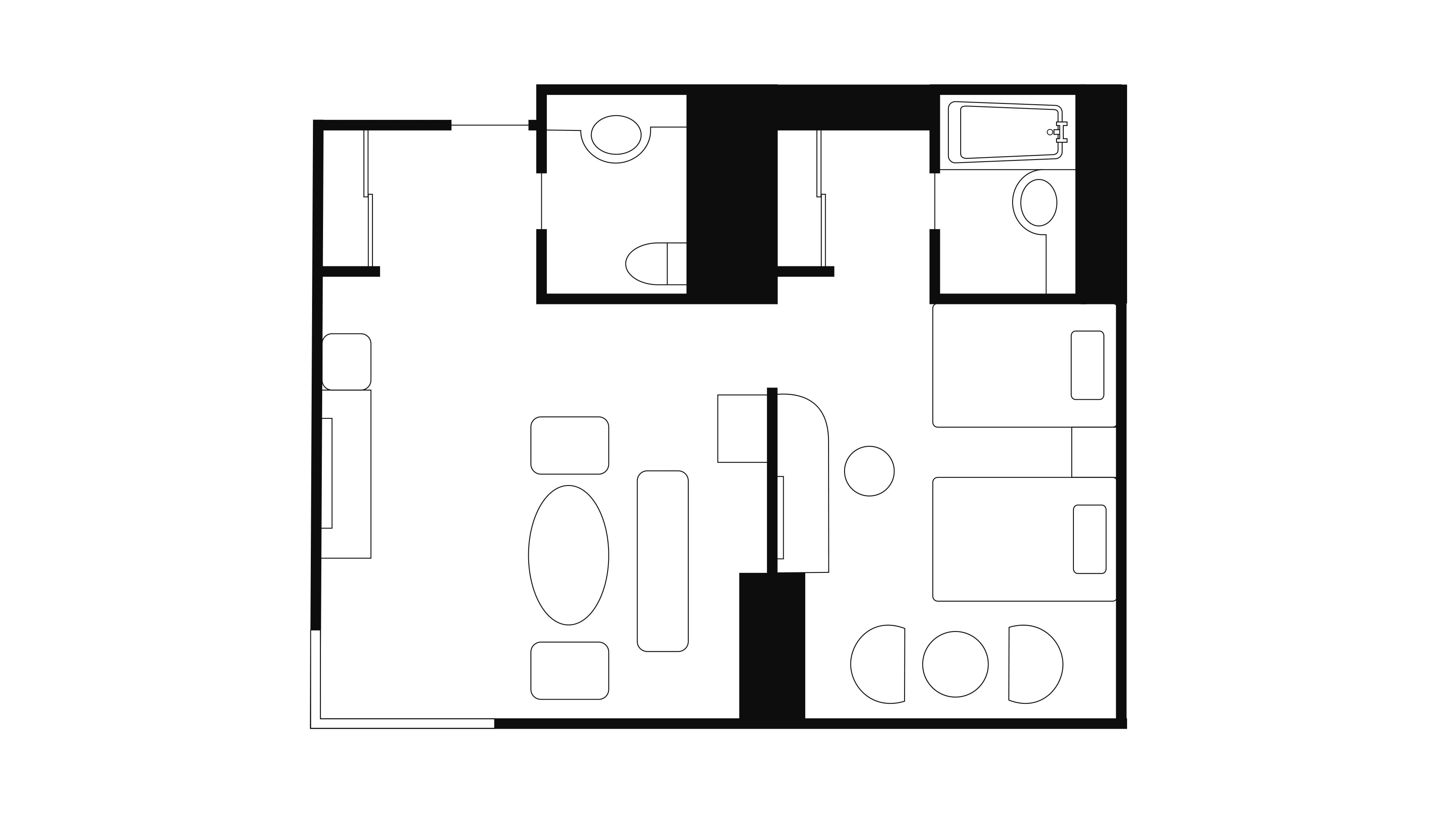 Floor plan: Hanakoji Floor Suite Twin
