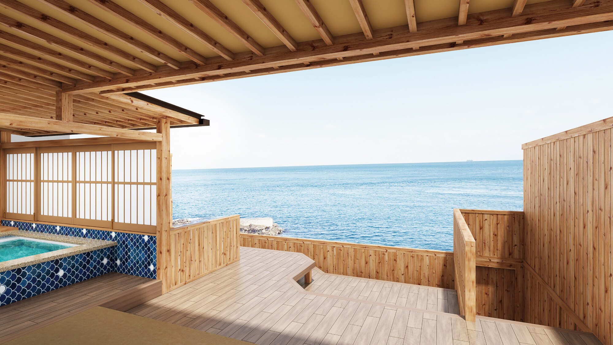 带露天浴池的新客房、新开楼层图片