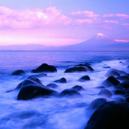 ■從戶田港眺望富士山①