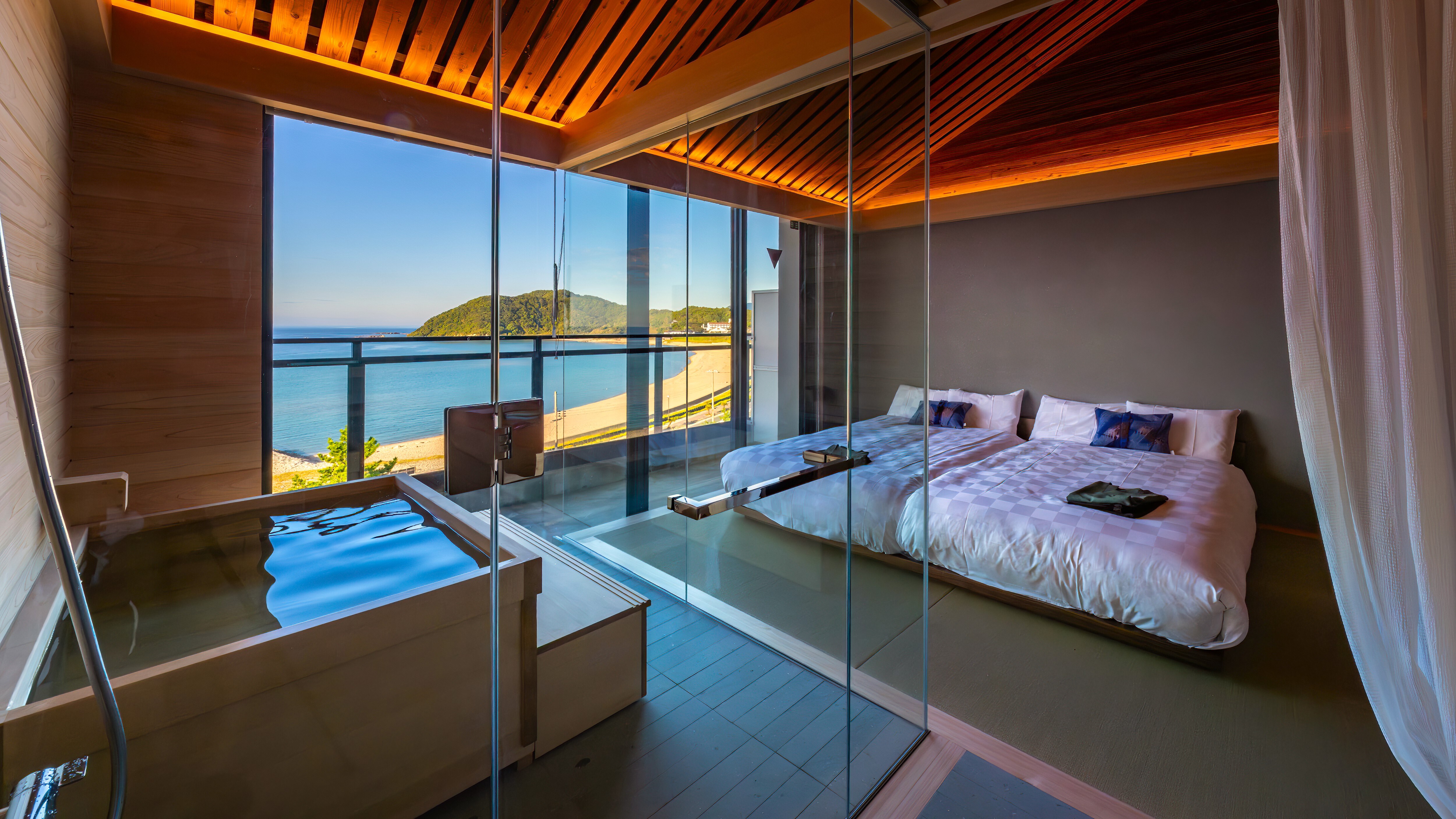 [Opening in the fall of 2012! "Betu Yu"] Ocean view guest room with hot spring panoramic bath