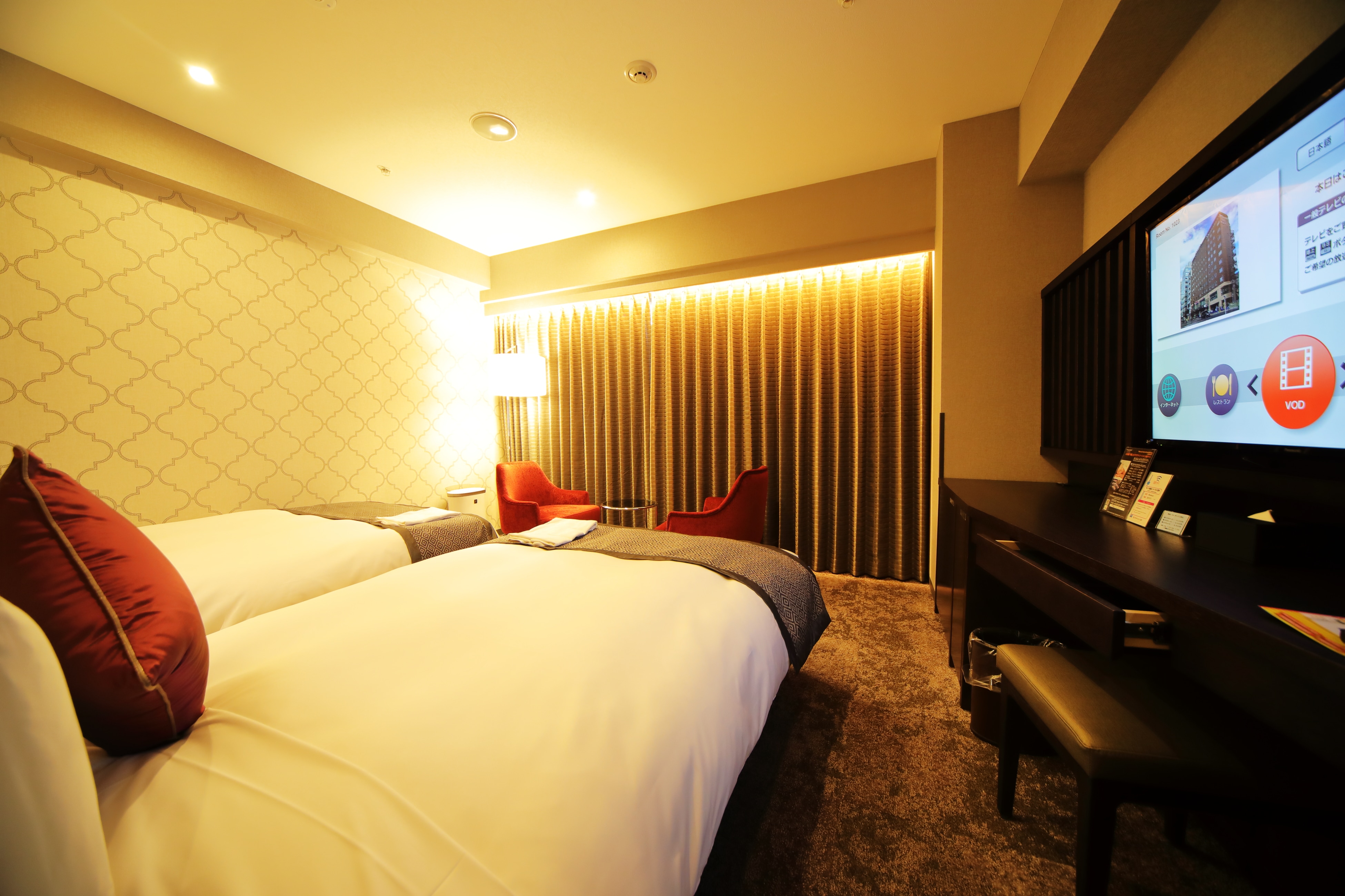 New Building Club Twin Room ③