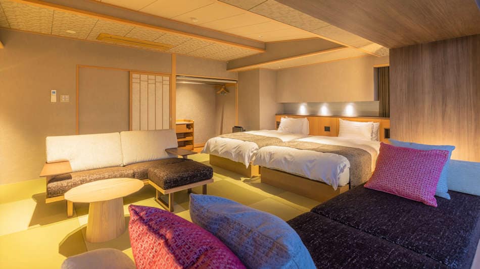 Japanese modern Japanese-Western style room "Aonami"