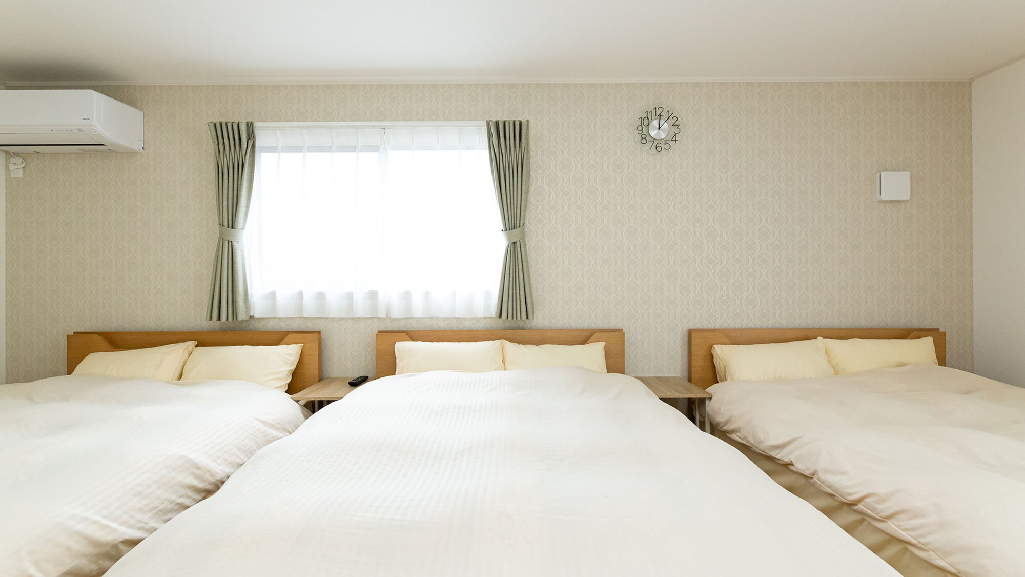 [Building C, Bedroom] Please use this to relax and unwind after your trip.