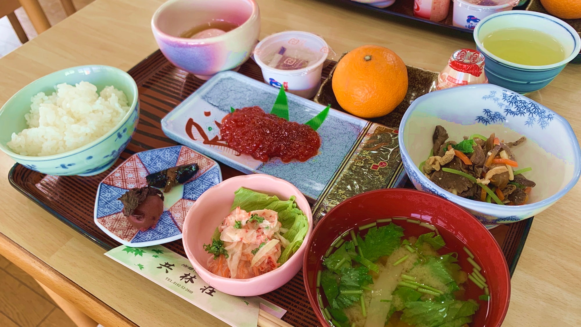 *Breakfast example: A healthy Japanese breakfast is provided