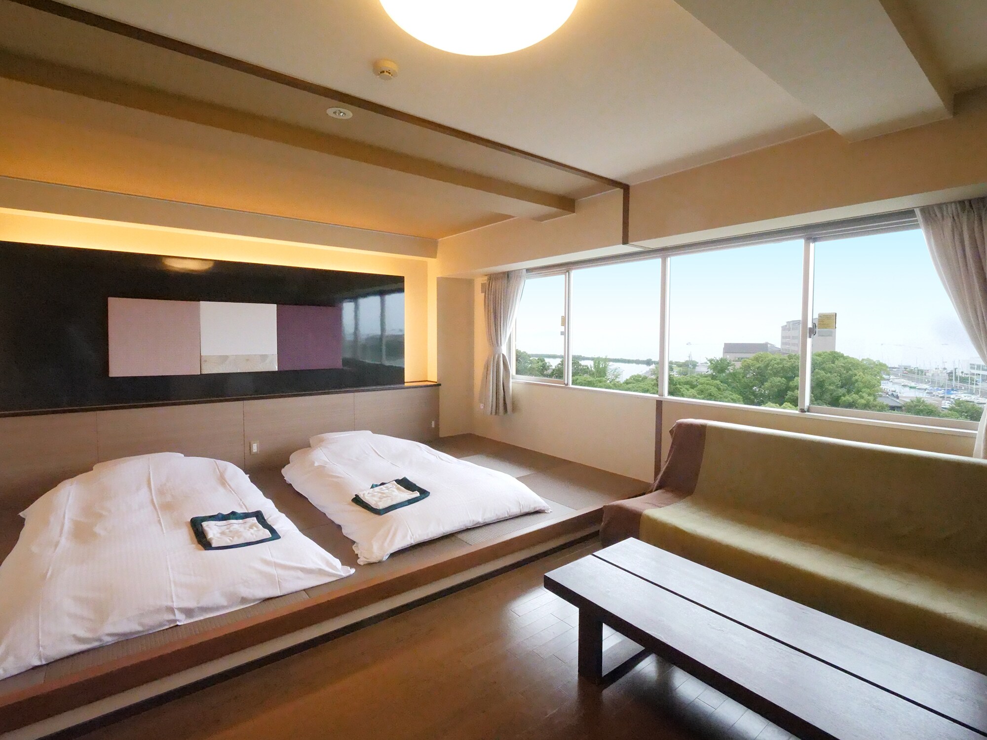 Special room with open-air bath
