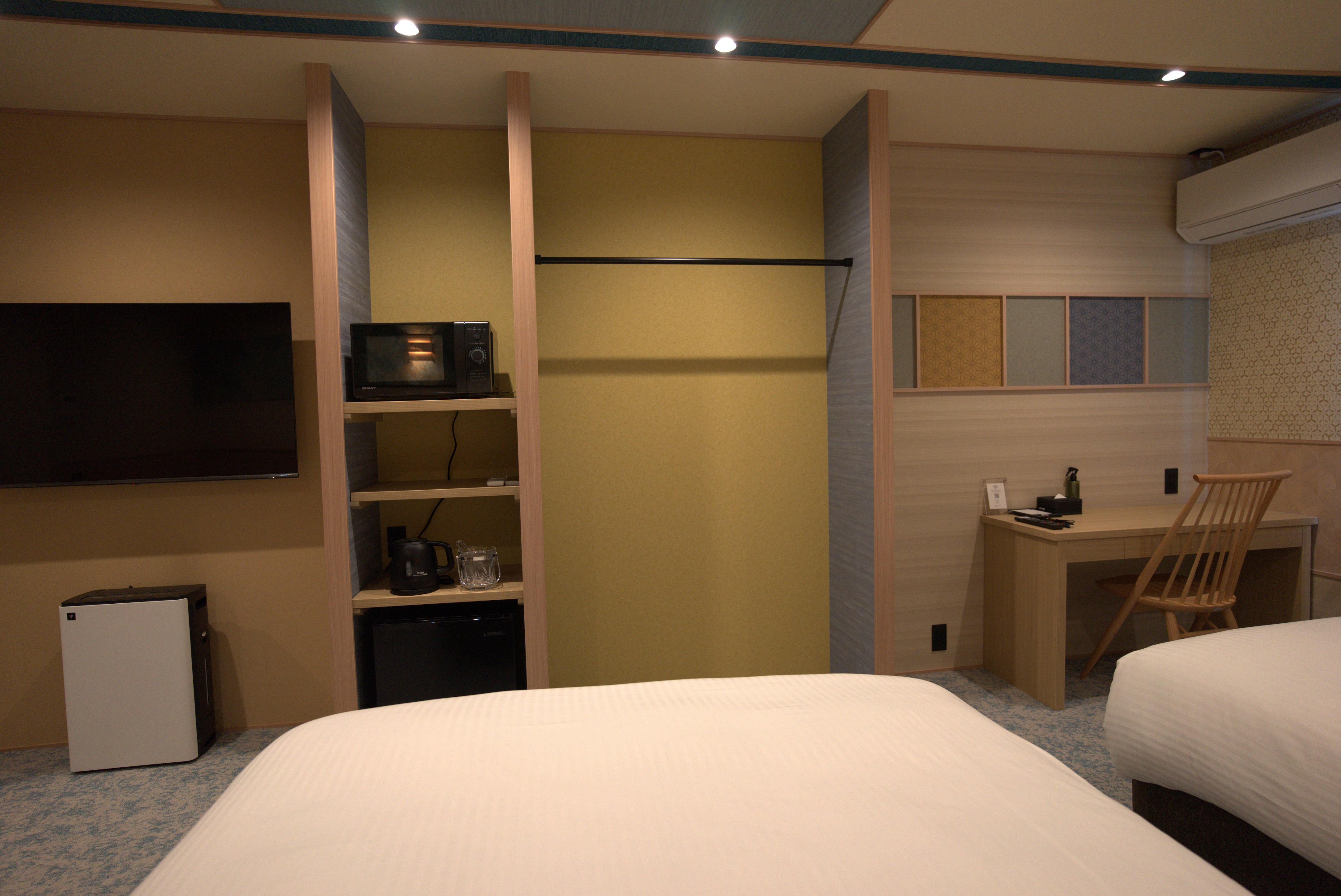 Four-person room, 33 square meters