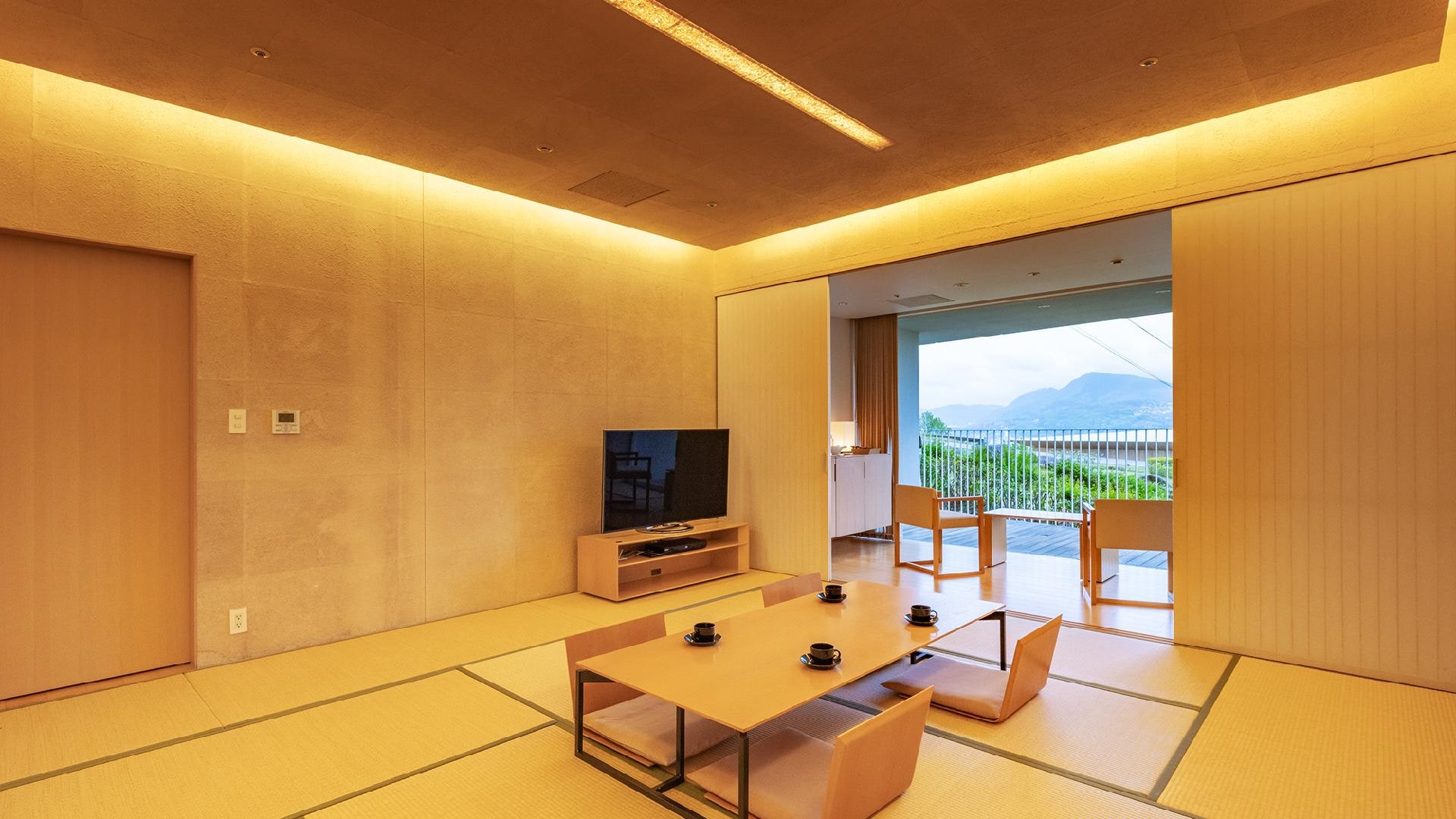 [Japanese suite] Main building. 70 square meters. All rooms are non-smoking (smoking is allowed on the terrace)