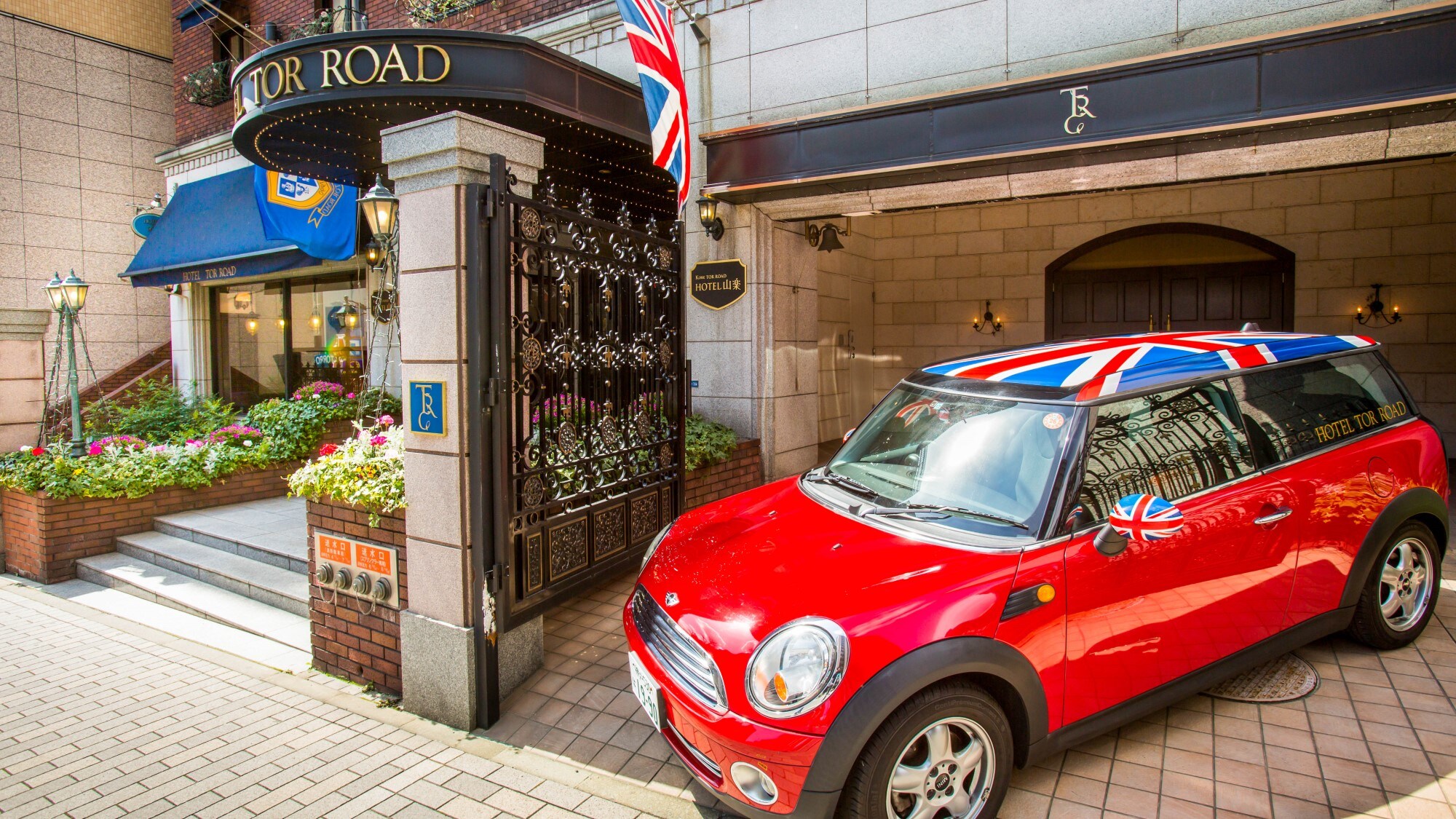 A hotel with a British motif that looks great on SNS ♪