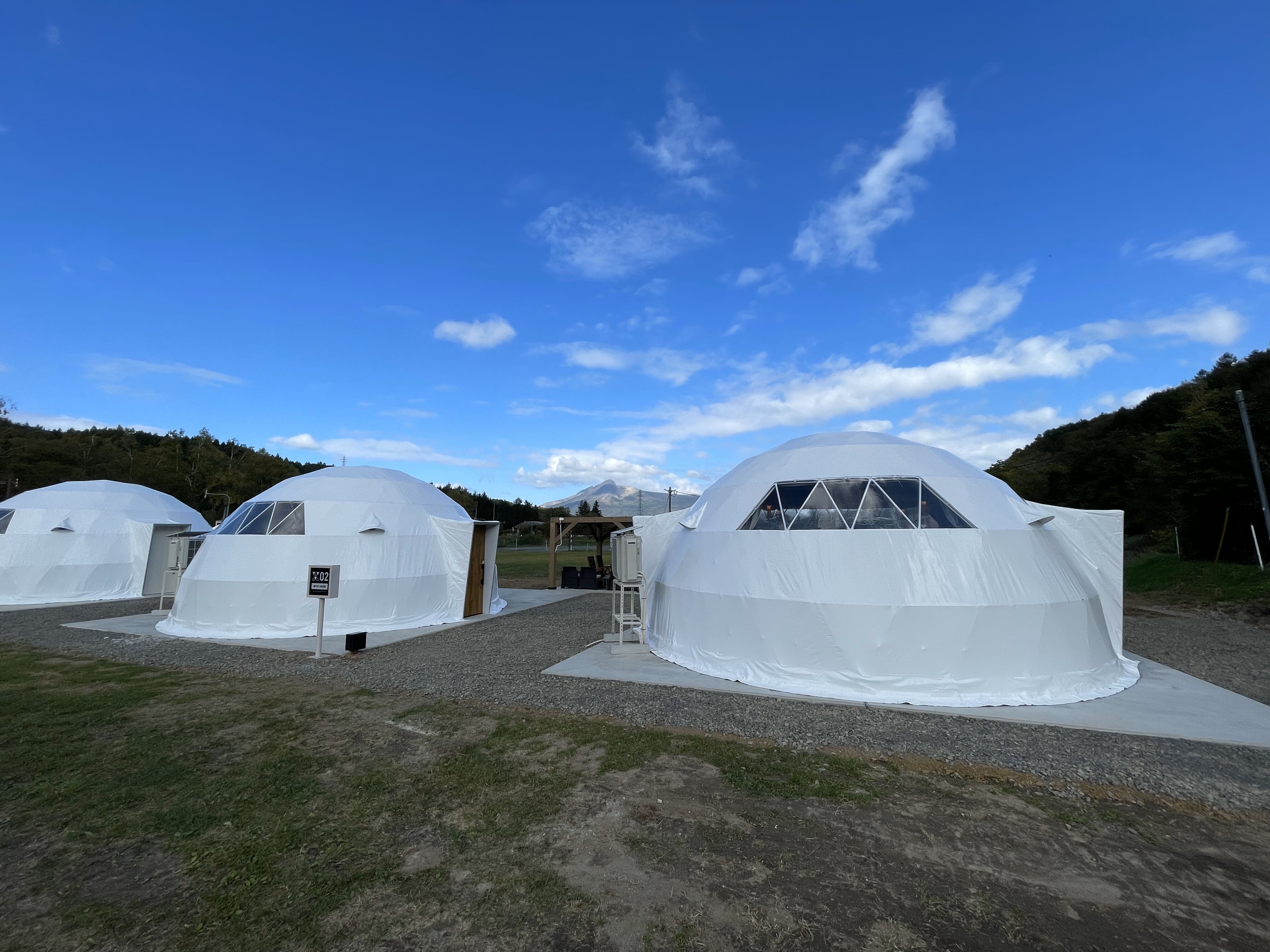 [Glamping exclusive BBQ terrace]