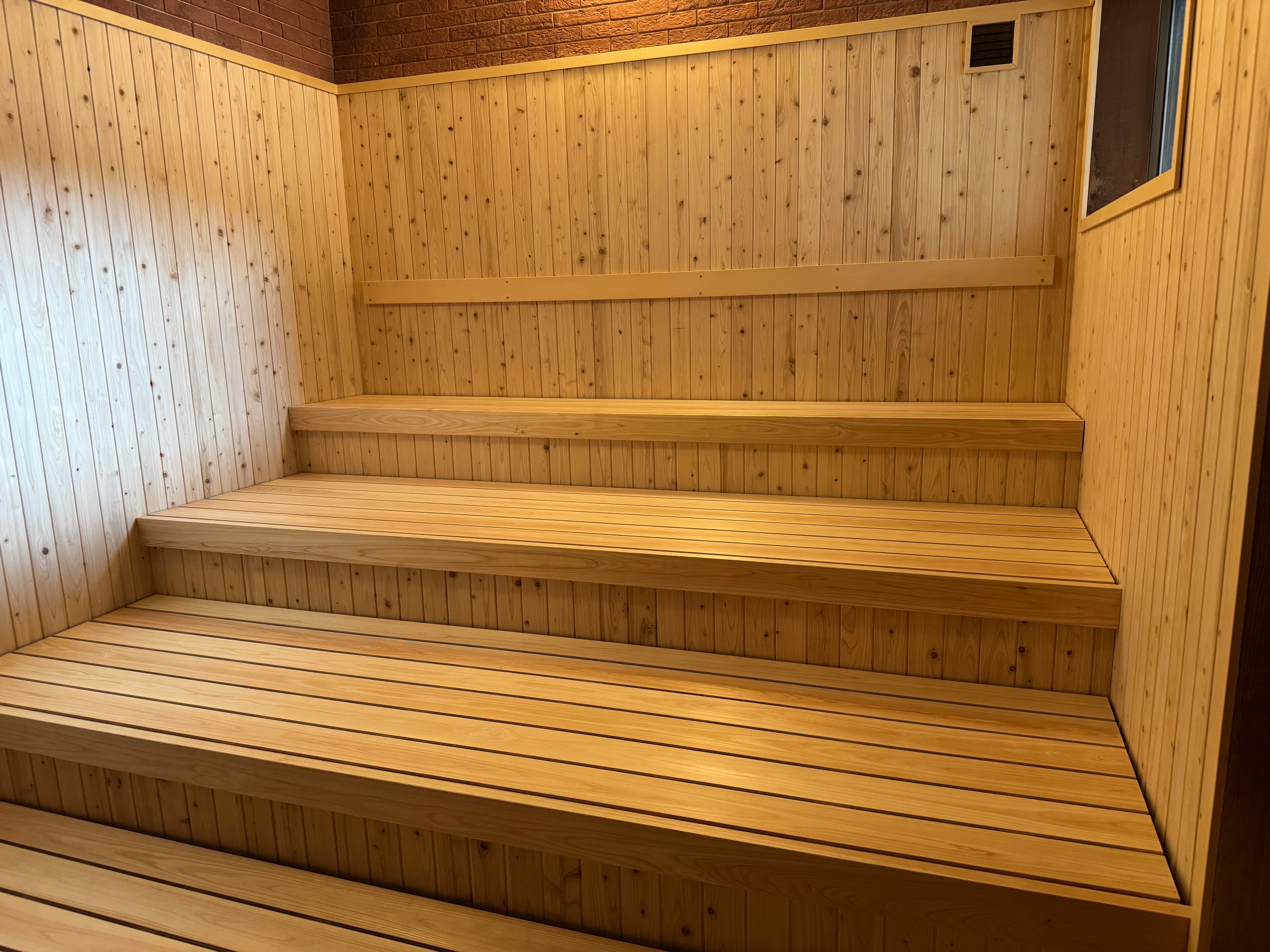 New women's sauna