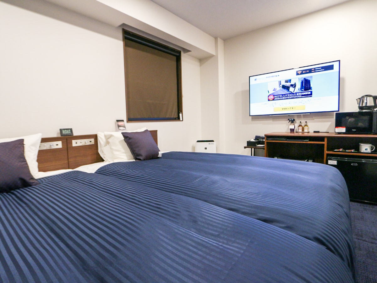 ◆ Twin Room A ◆ All rooms are equipped with slumberland beds.