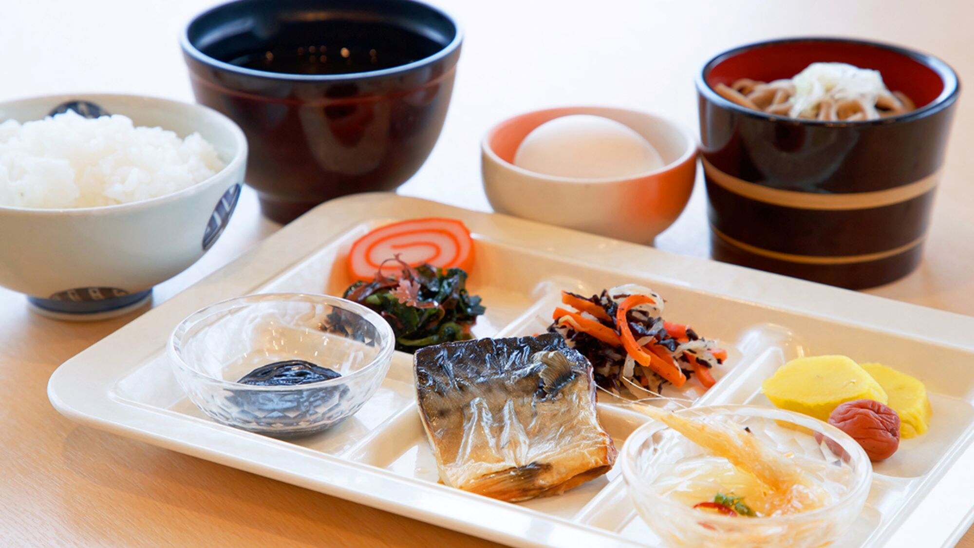 [Example of breakfast buffet]