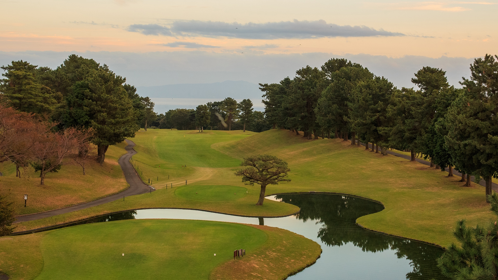 View từ phòng: Sân golf