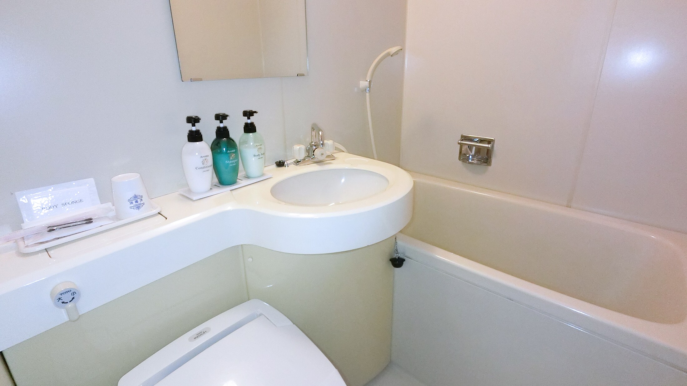 South building bathroom: comfort semi-double, Japanese-style double