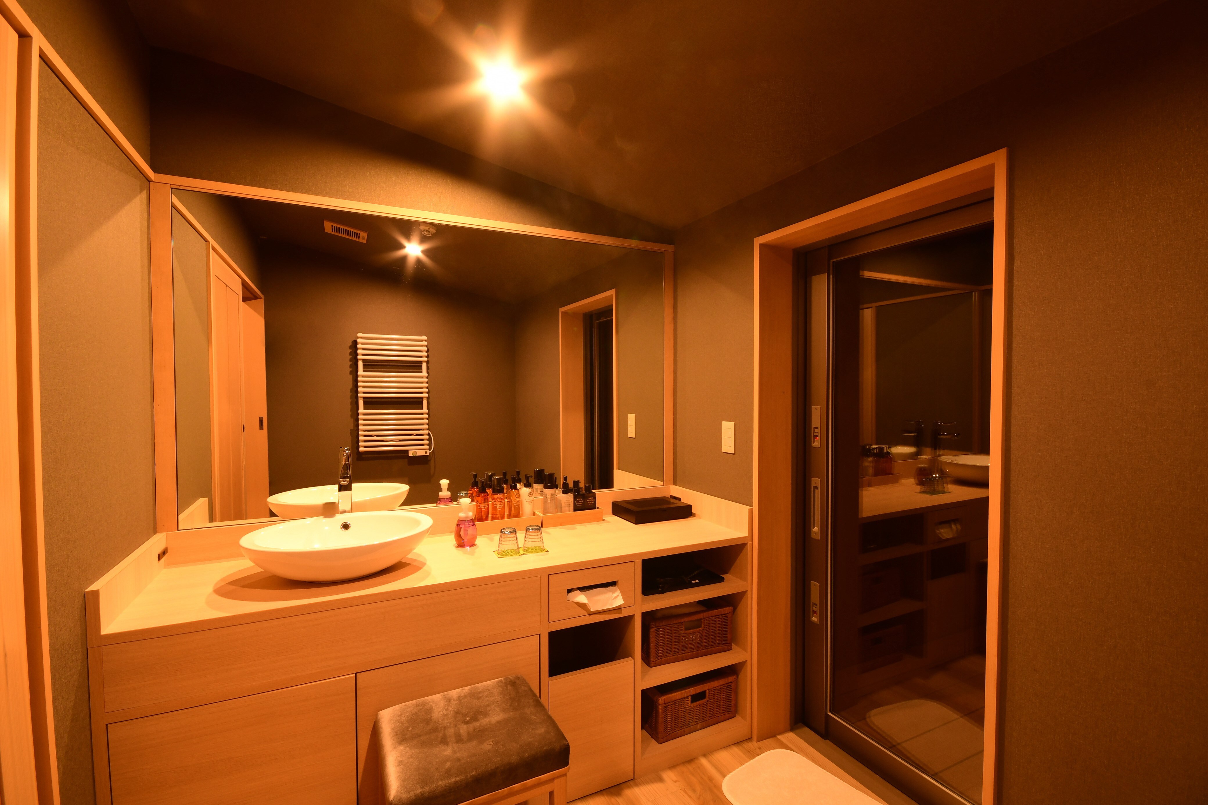 An example of a premium suite