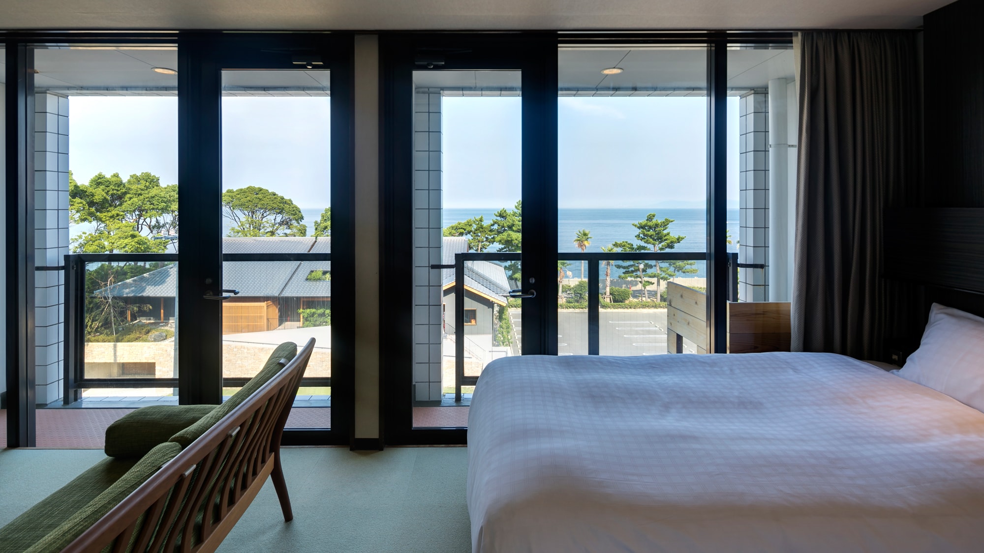≪海洋雙床房≫ 眺望藍天和大海的標準房。