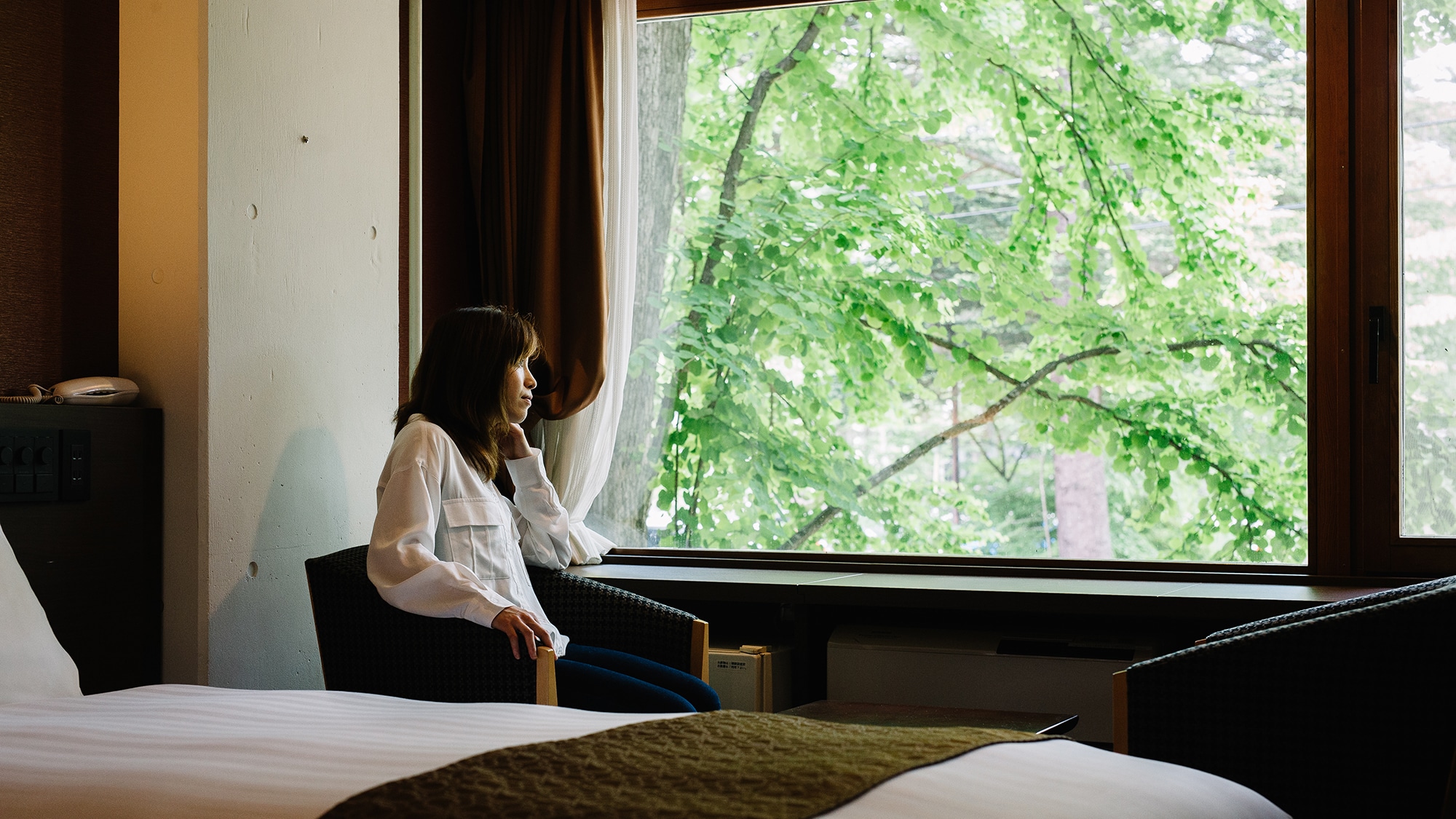 Guest room facing Hatoyama Dori (example)