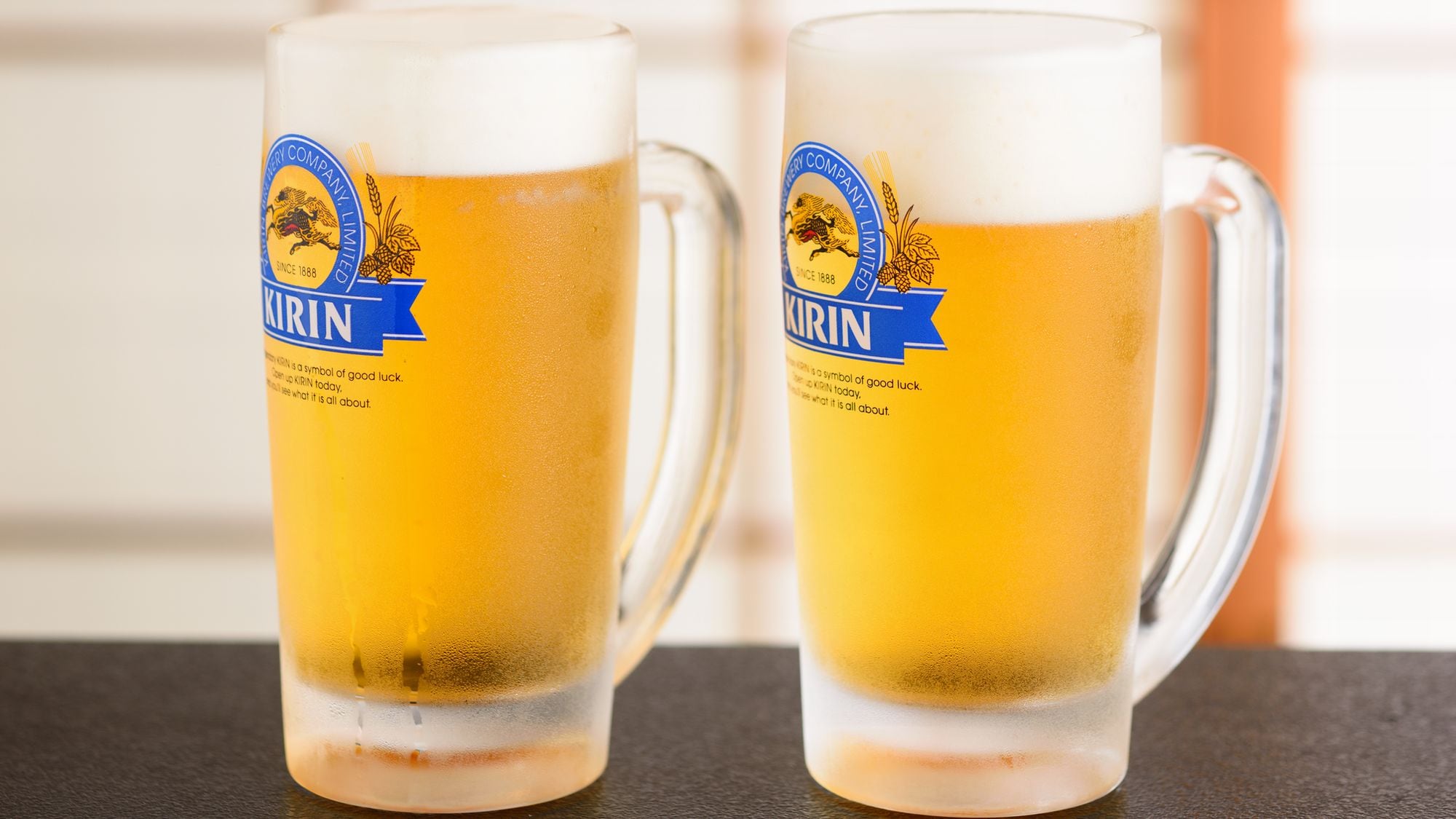 First drink: draft beer