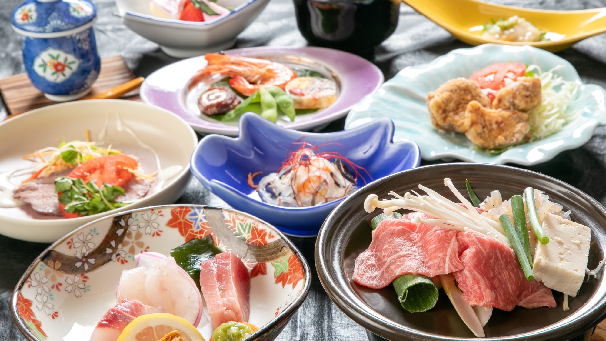 和牛和长洲鸡计划 - 怀石料理示例