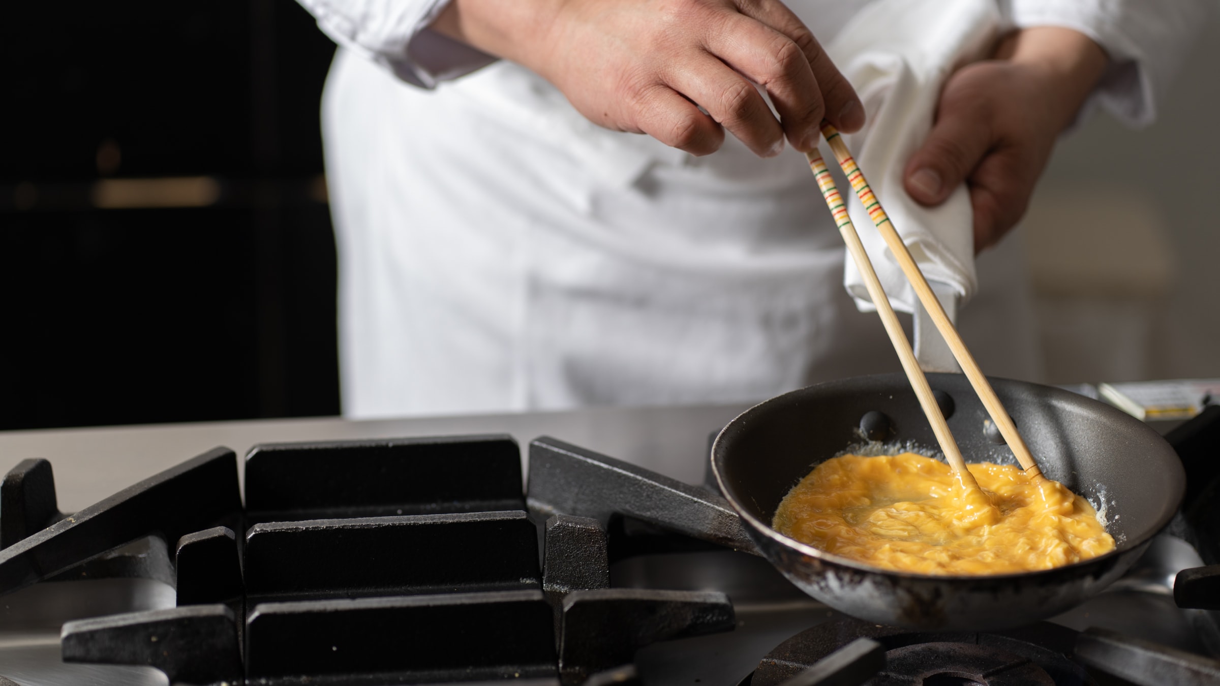 [Breakfast] Freshly made omelets in the live kitchen