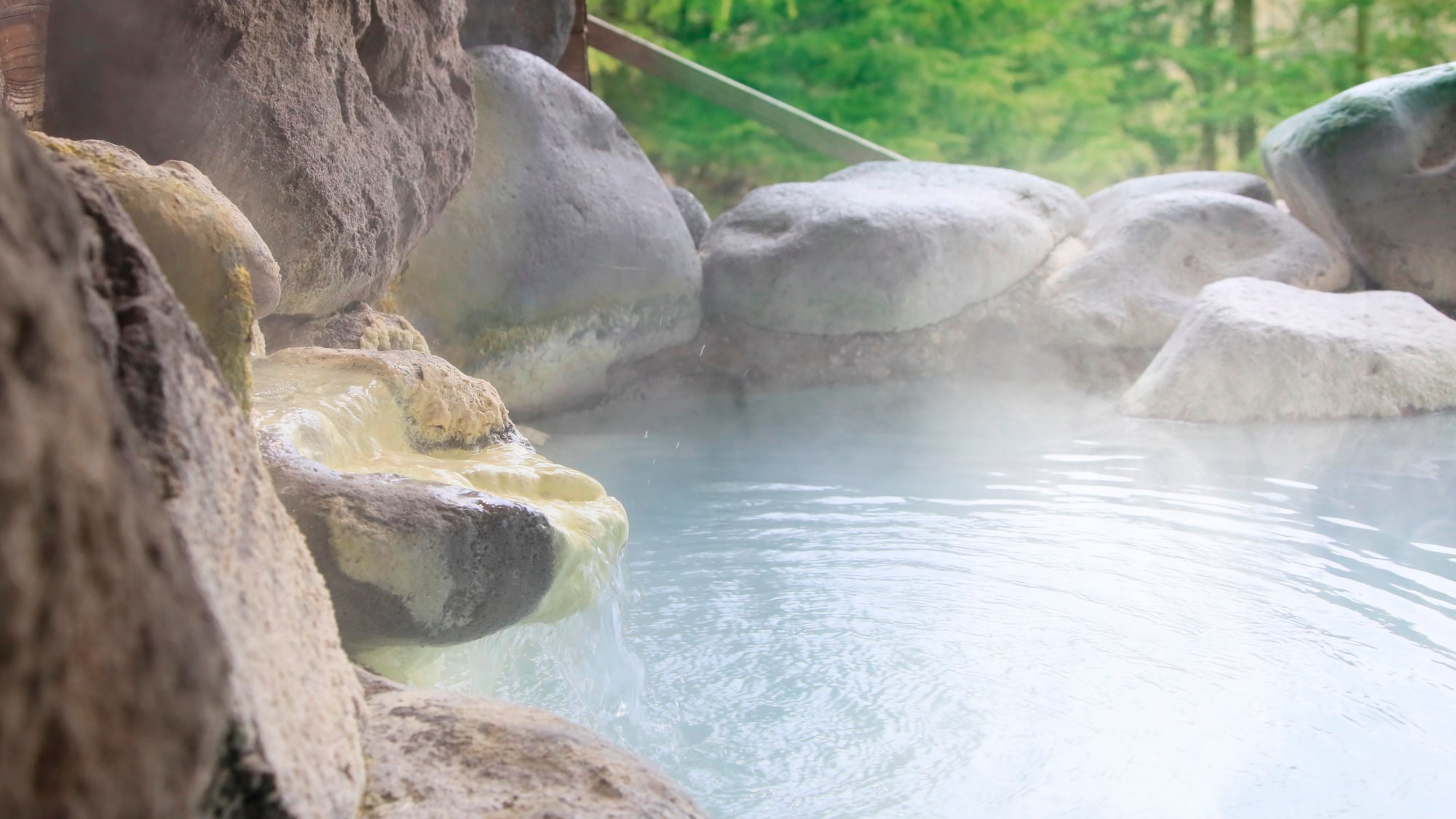 Hot spring open-air bath