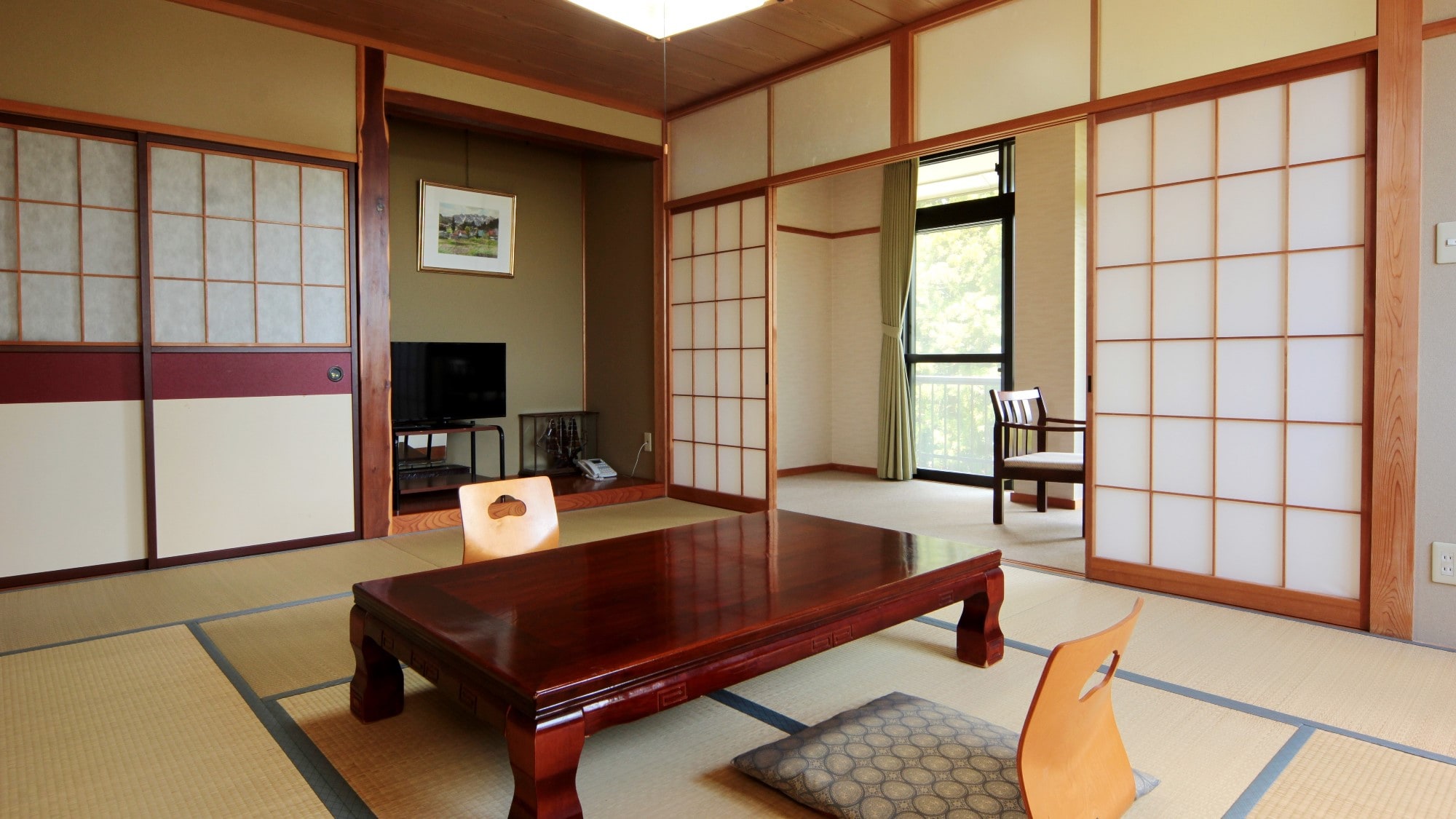 Japanese-style room (10 tatami mats) with bath and toilet