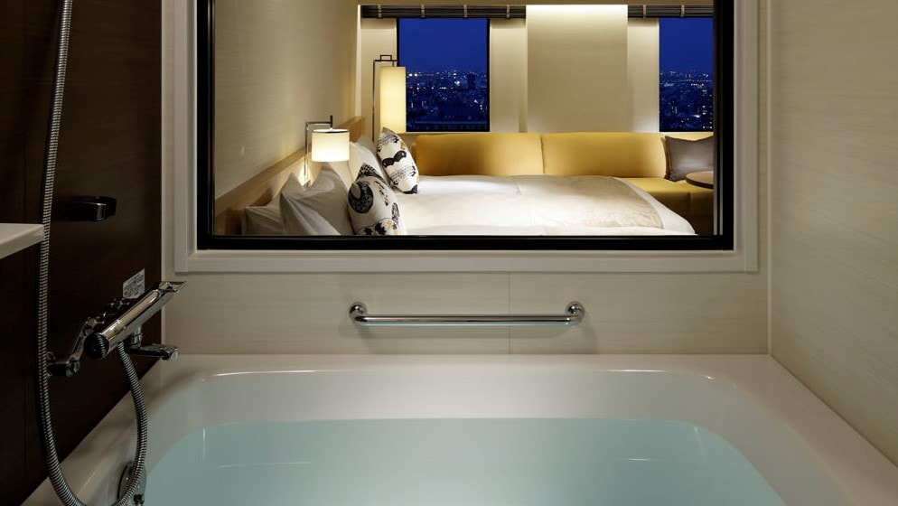 [Panorama Floor Twin Room A] View Bath
