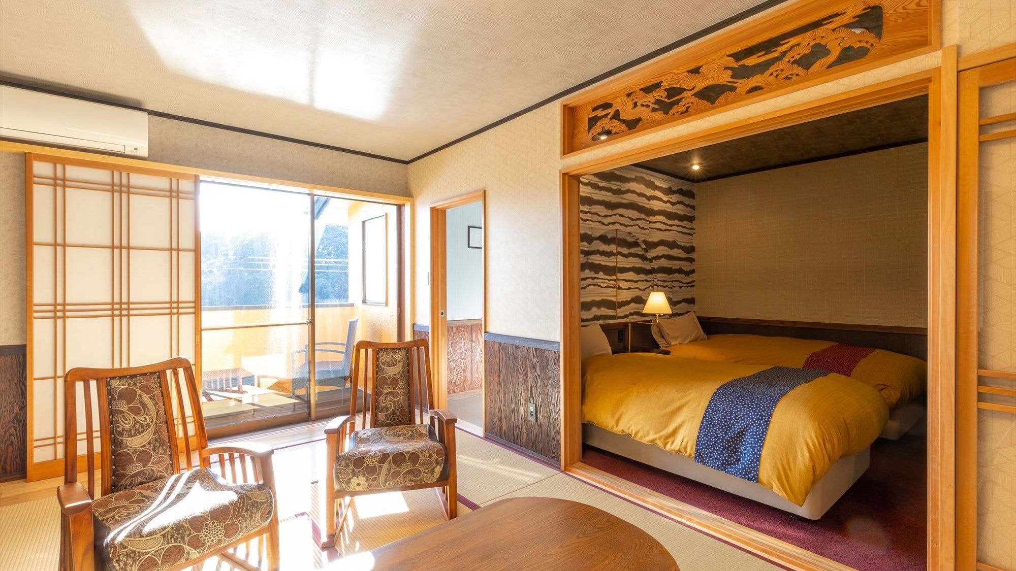 [Hydrangea] This is a calm Japanese-style room with the simplest design among the guest rooms.