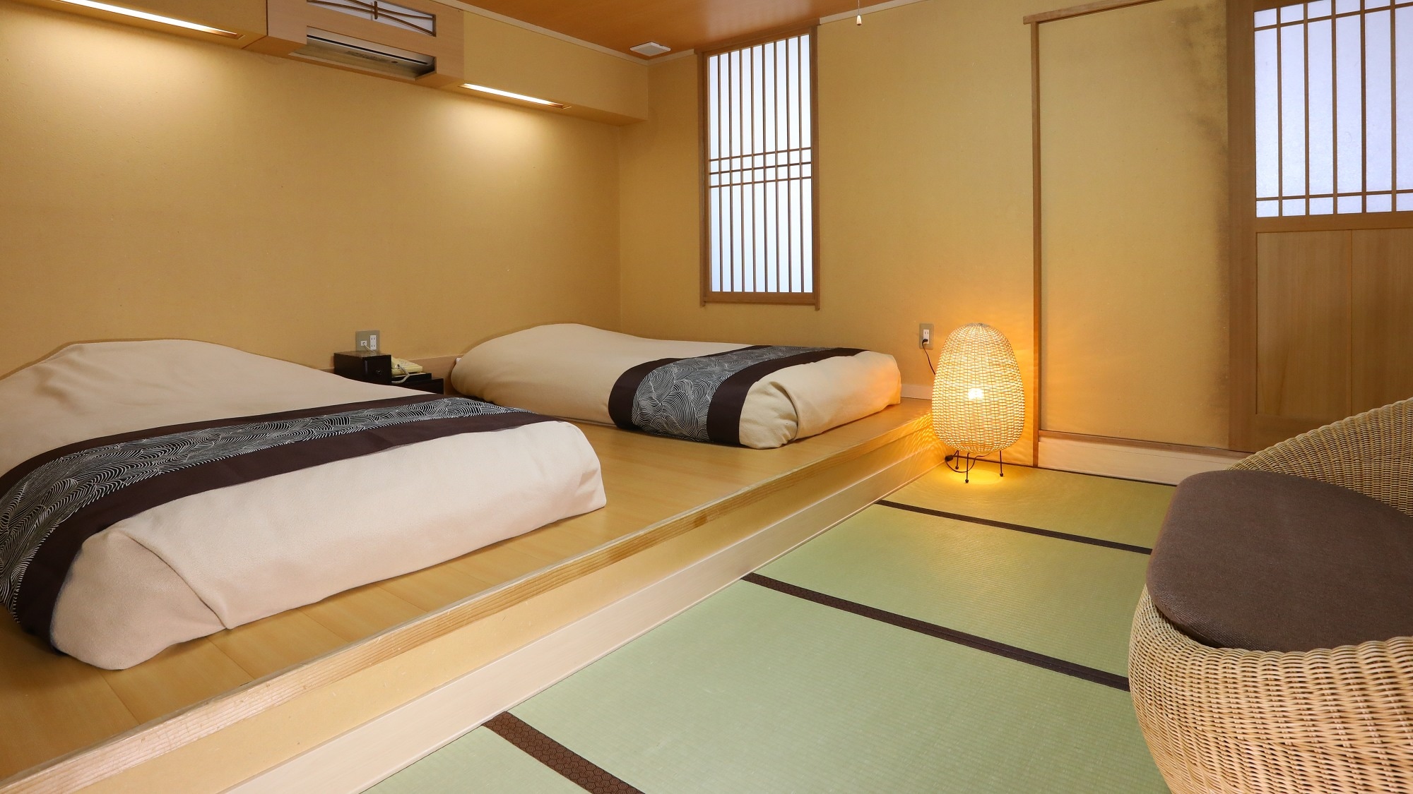 特別房間「初音」或「蓬萊」臥室形象