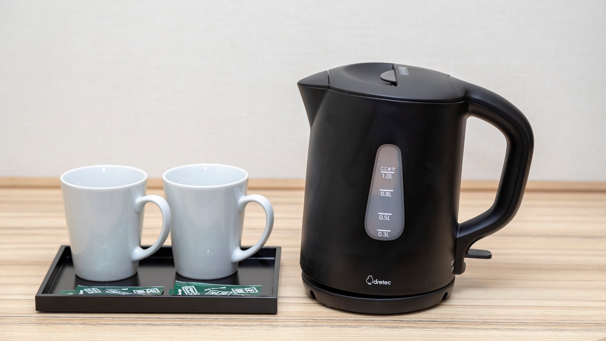 ◆Peralatan teh kamar tamu