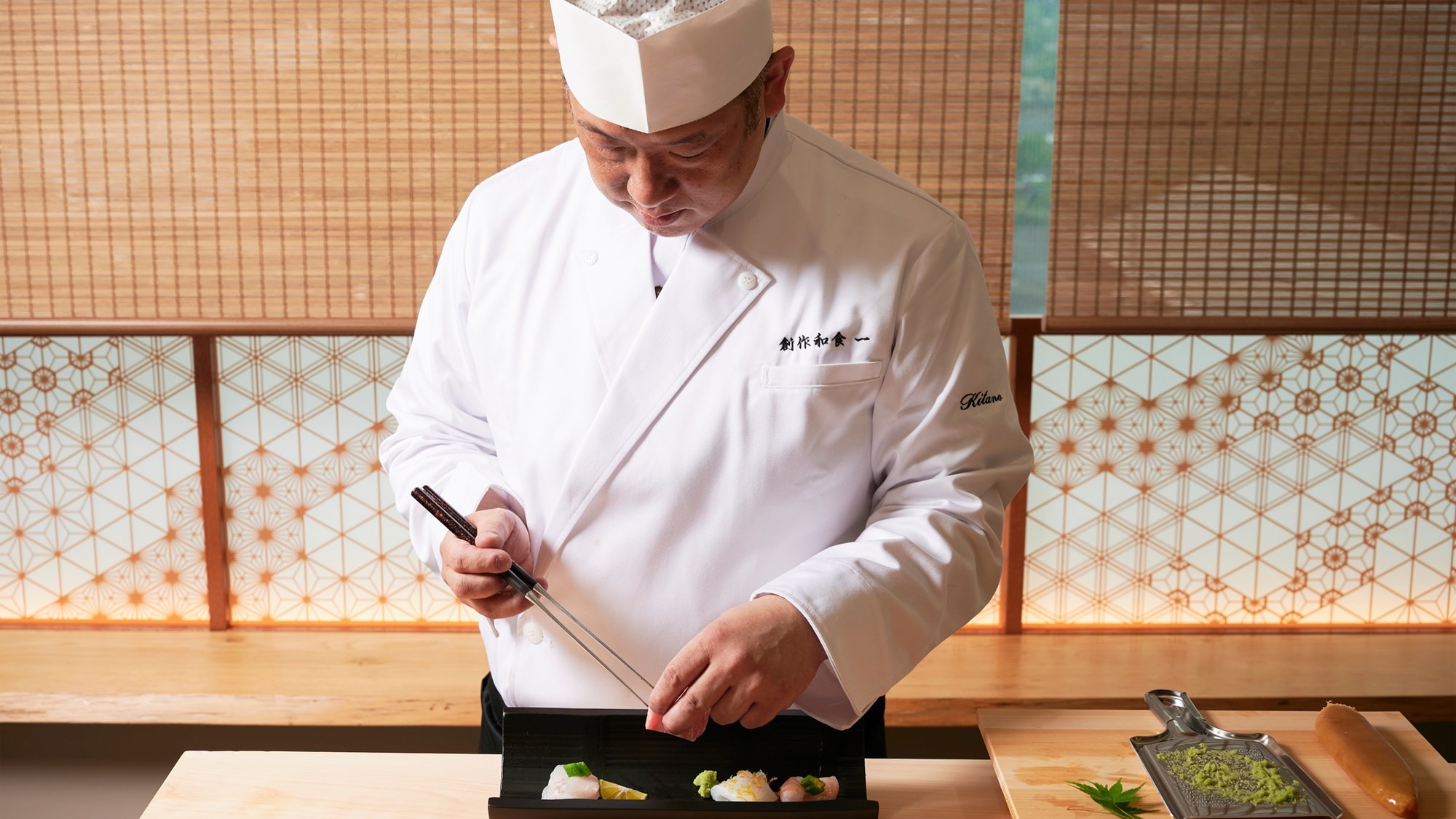 [Creative Japanese cuisine] Each dish is carefully prepared by our head chef, who has trained at renowned Japanese restaurants throughout the country.