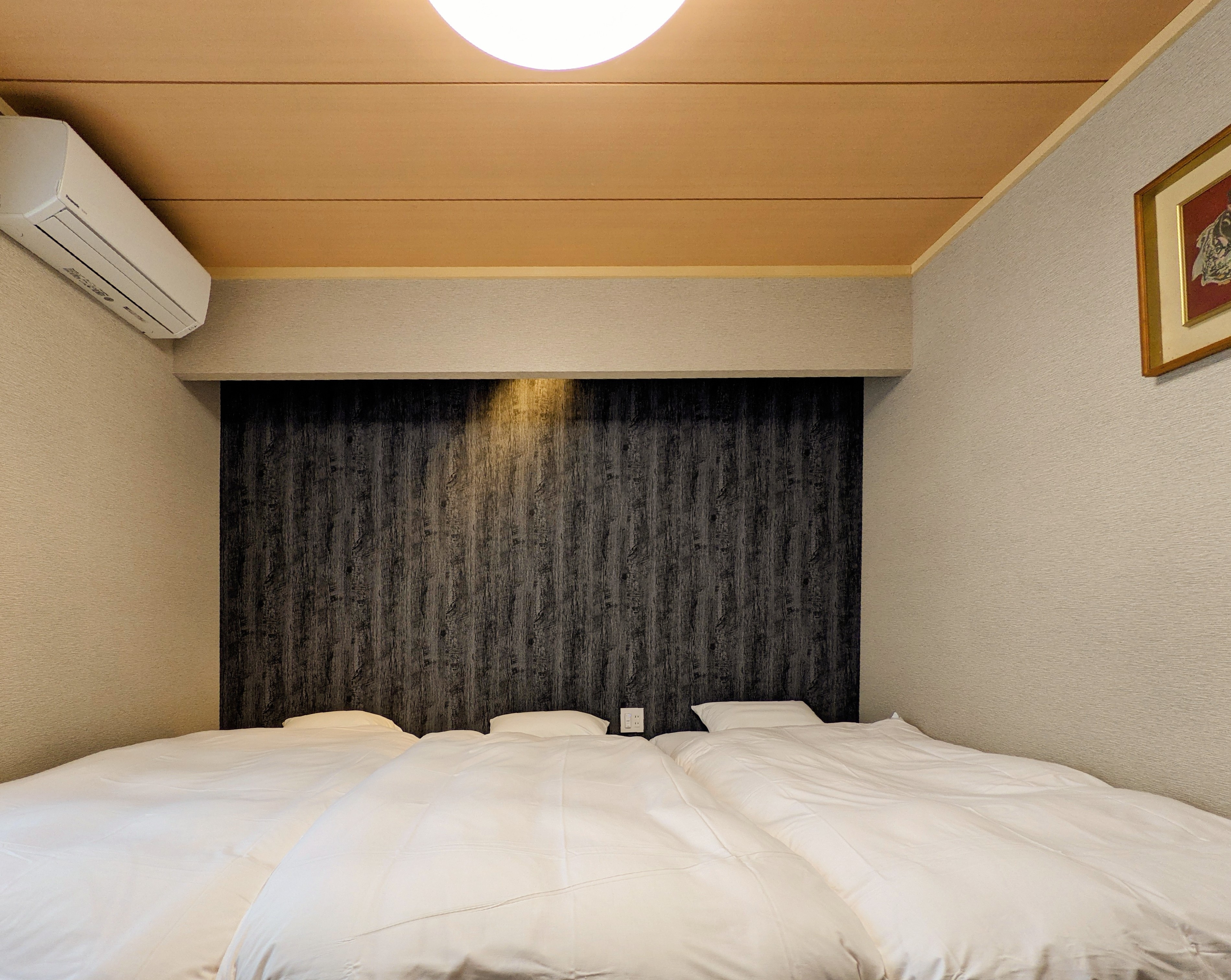 Kamar triple bergaya Jepang