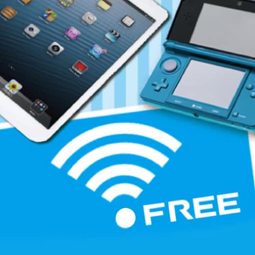 所有 Wi-Fi 房間都是免費的！