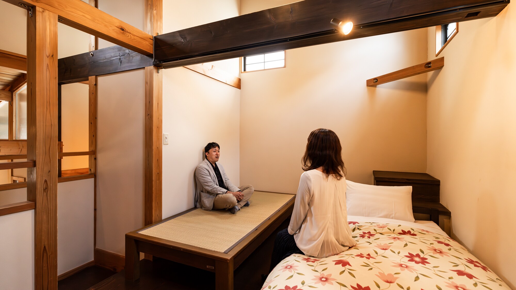 San no Kura: Bedroom and living room on the second floor