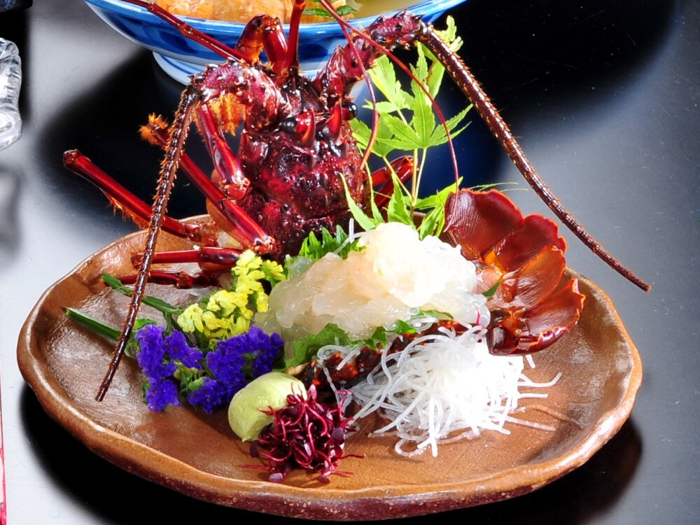 Lobster sashimi