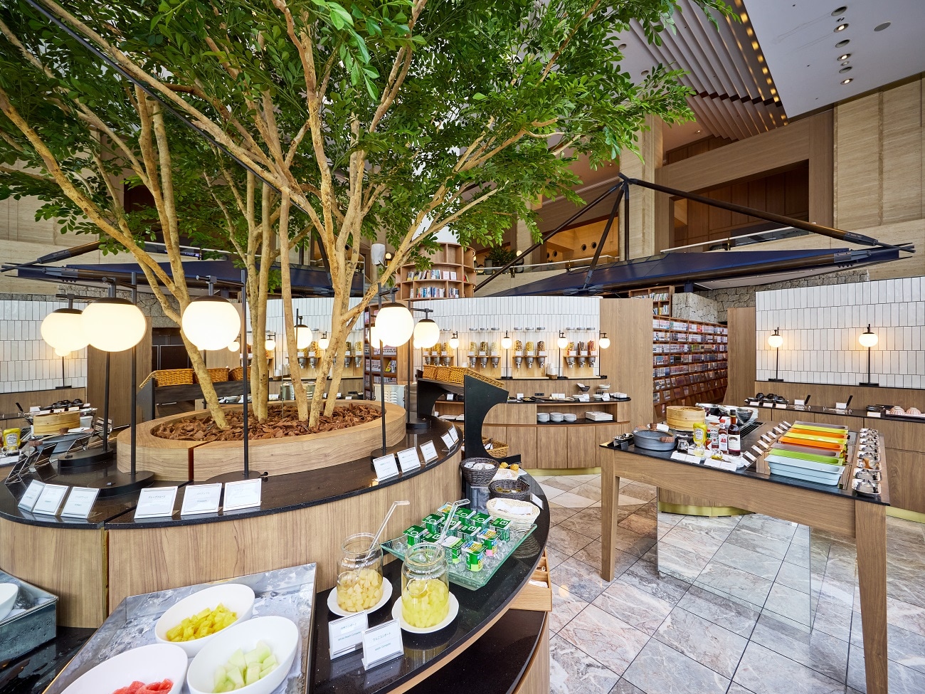 โต๊ะบุฟเฟต์อาหารเช้า