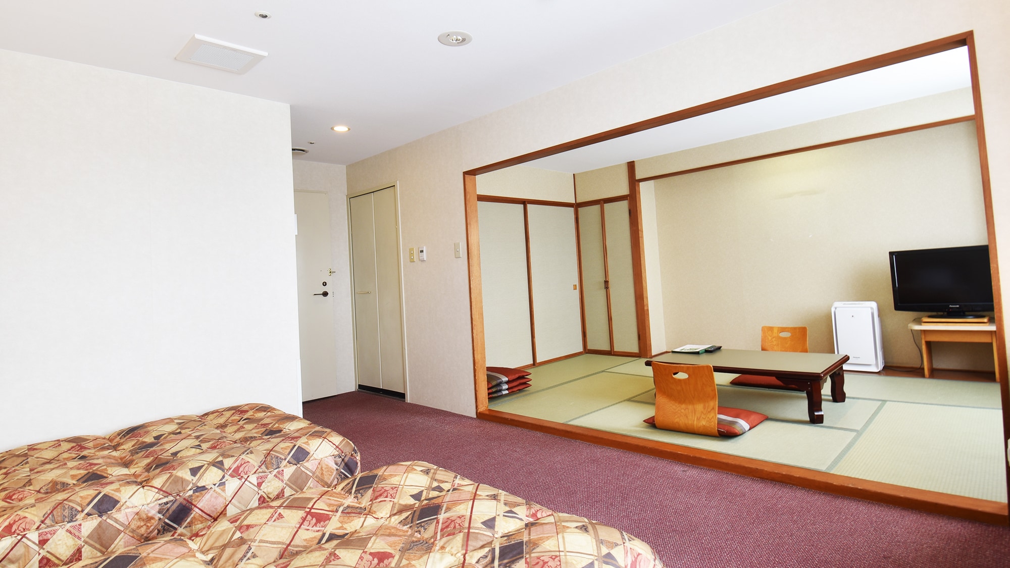Kamar Standar Jepang-Barat (36㎡) │Kamar bergaya Barat 23㎡ + Kamar bergaya Jepang 7,5 tatami