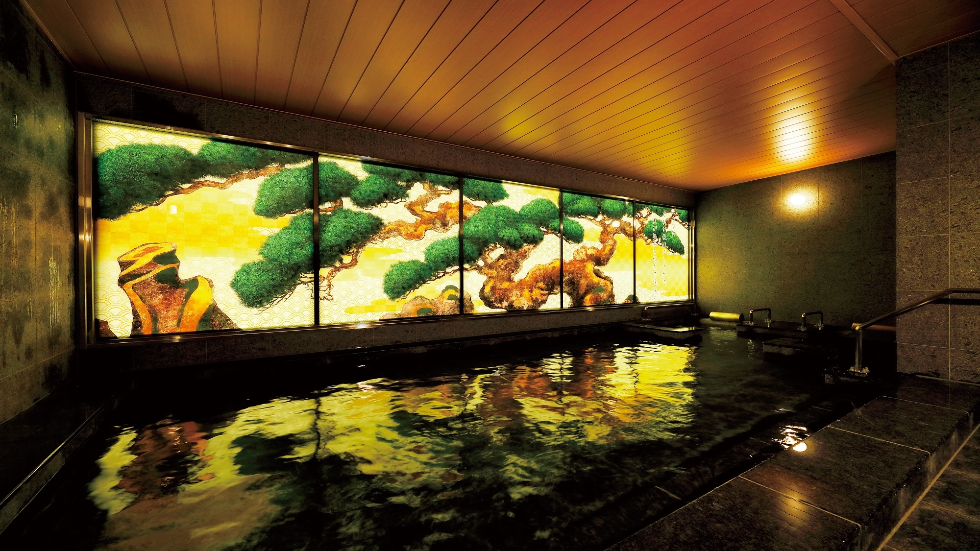 Hot spring bath men's bath