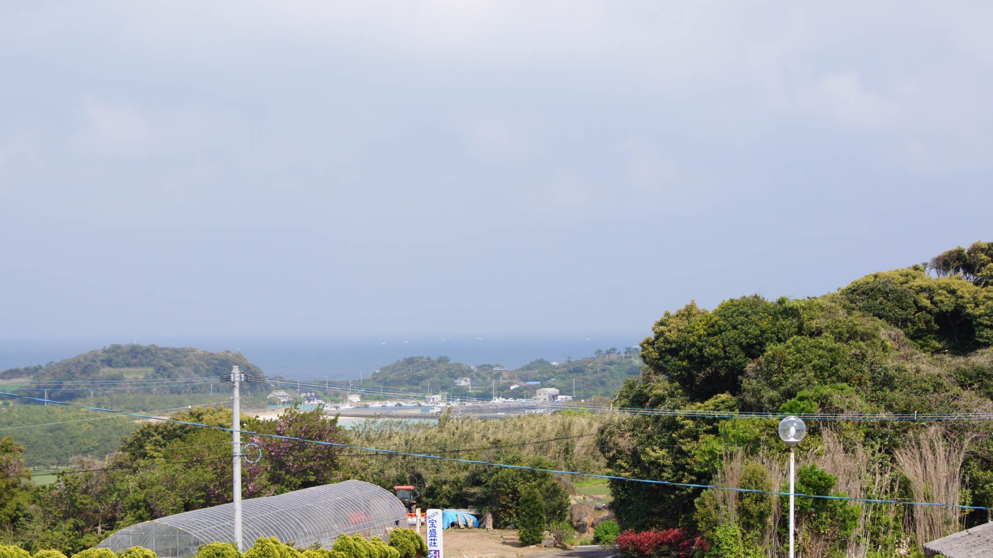*[View from the guest room]