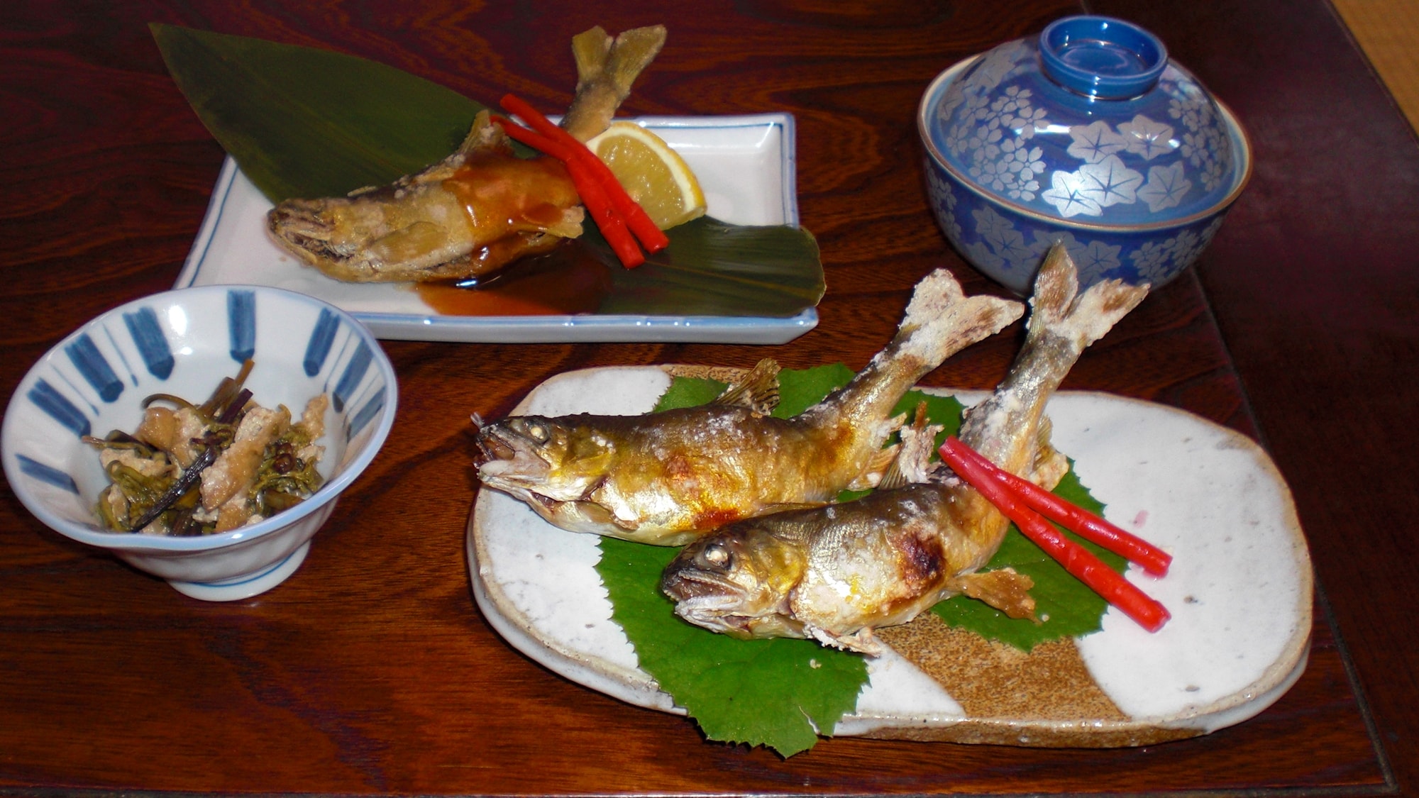 *Examples of meals using river fish