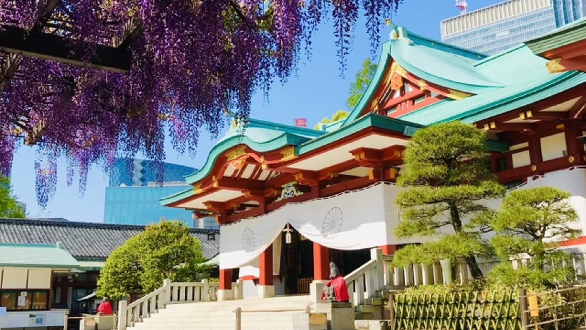 ◆ Hie Shrine ◆ [Henn na Hotel Tokyo] 5 minutes on foot from Akasaka