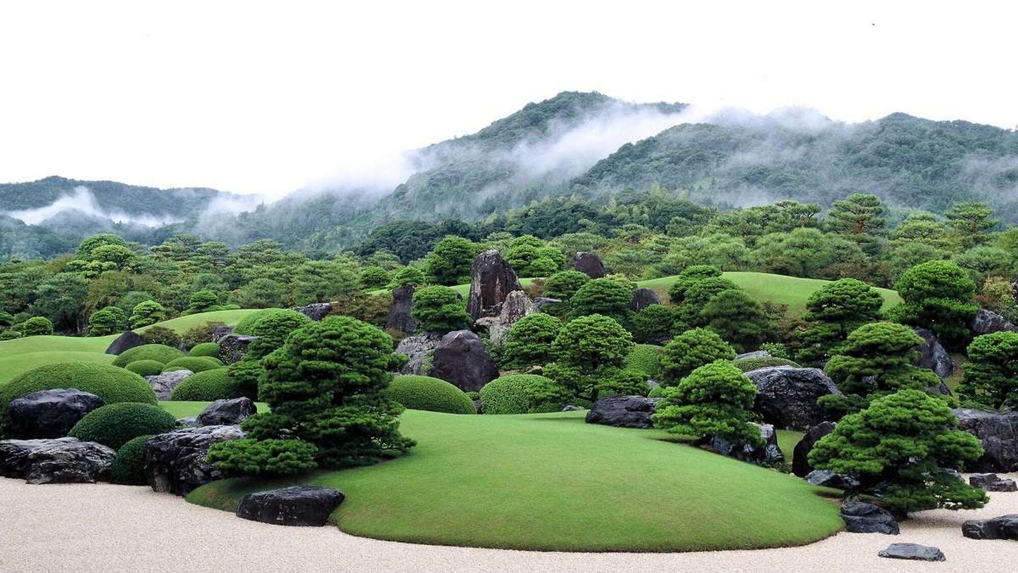 [足立美術館]橫山大觀的藏品豐富。連續10年被評為世界第一的日本庭園也是一大亮點。
