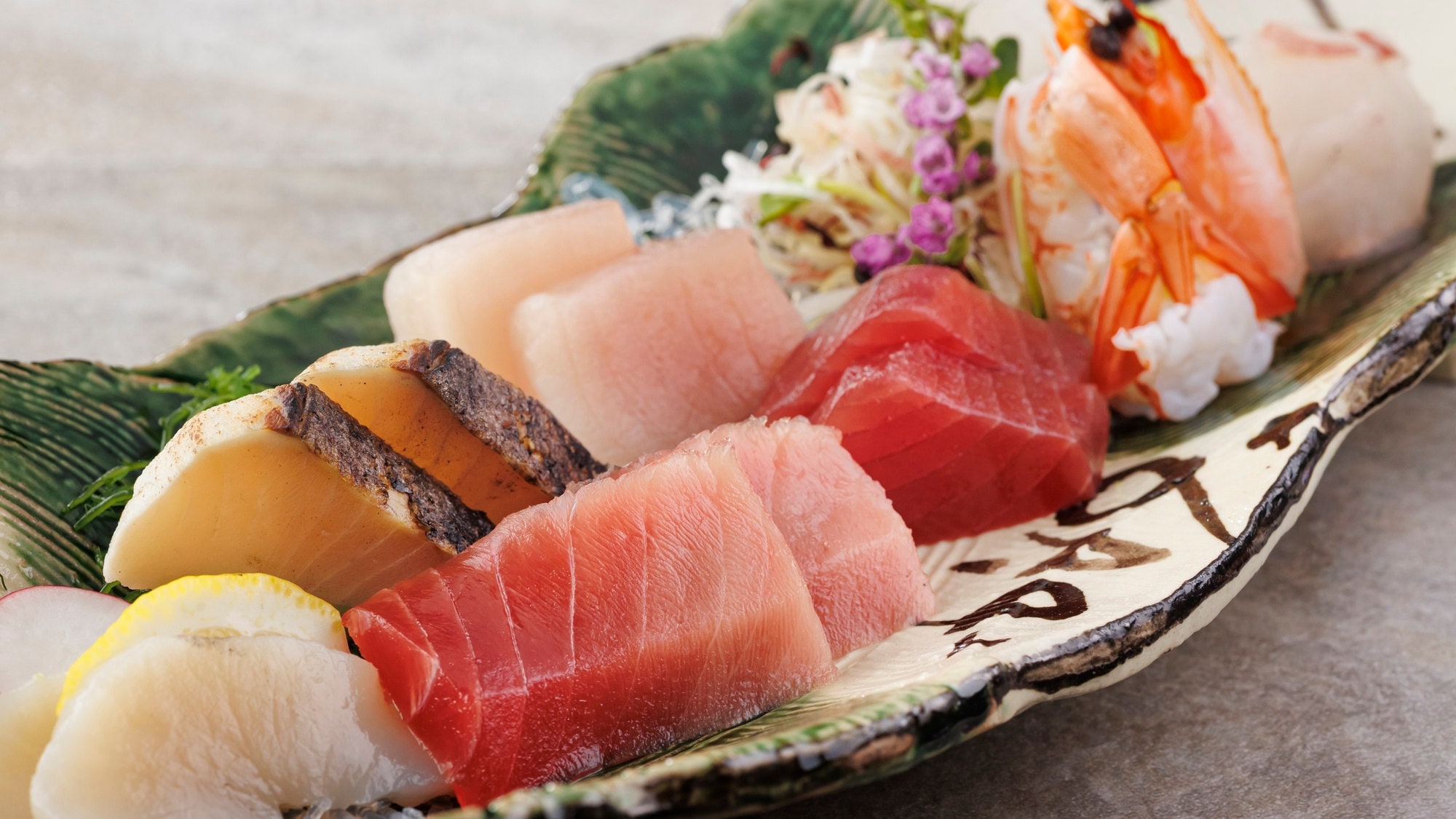 【極み/特別会席】春(2026年3月～5月)お造り  焼津ミナミマグロ等豪華七種盛り
