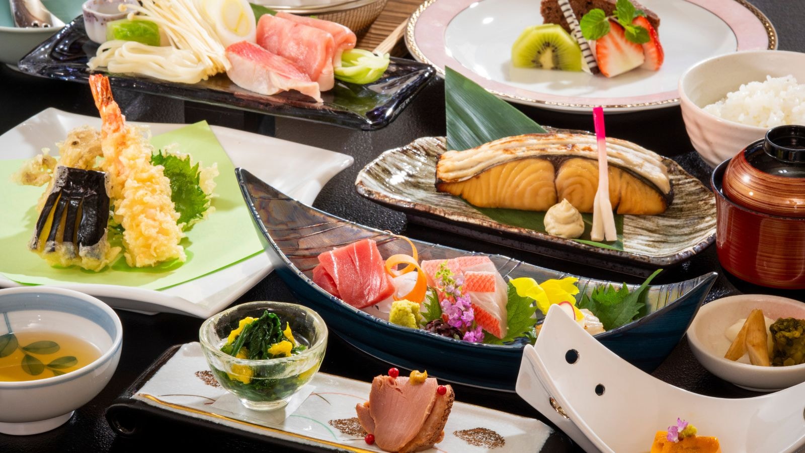 [Delicious small portioned kaiseki course]