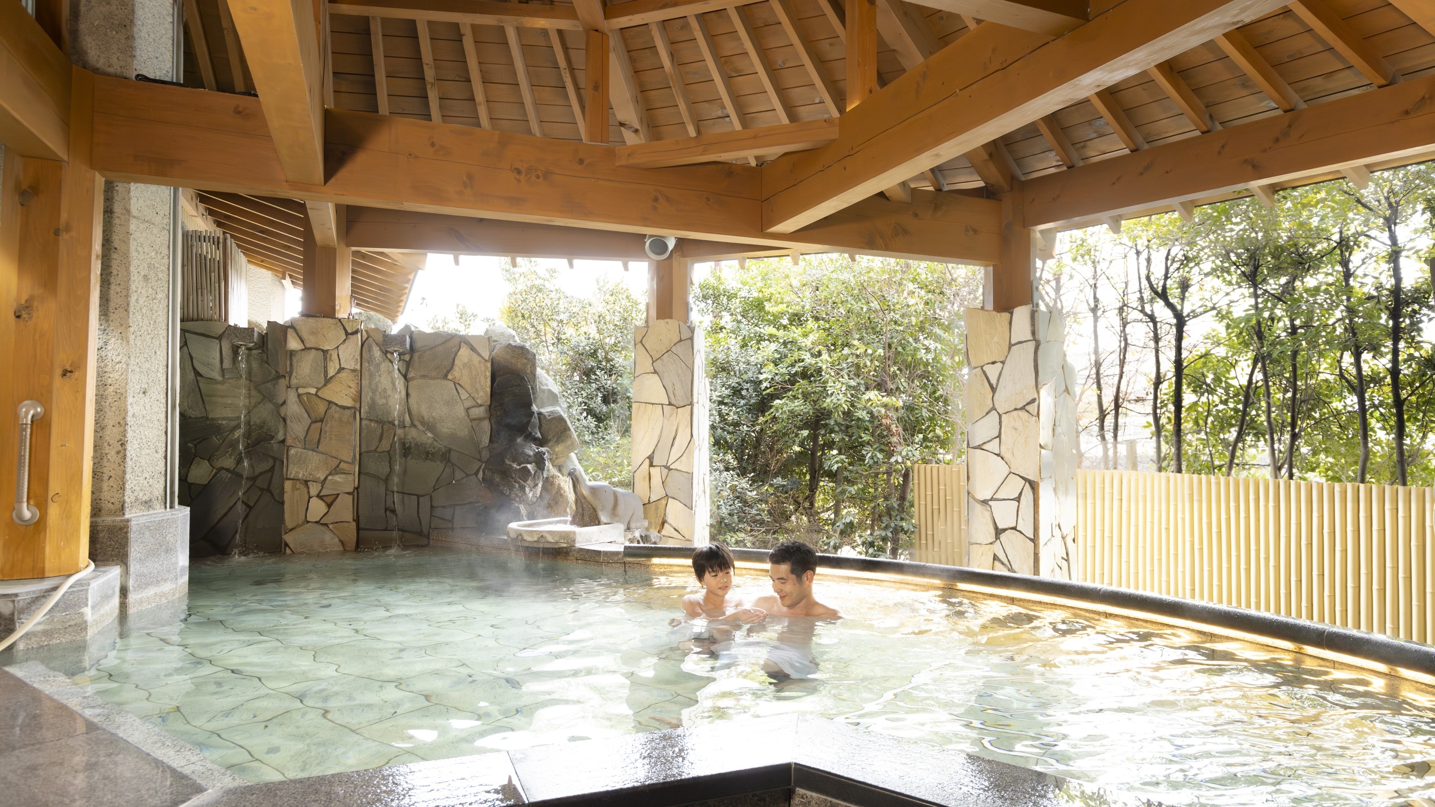 Open-air bath (for men)