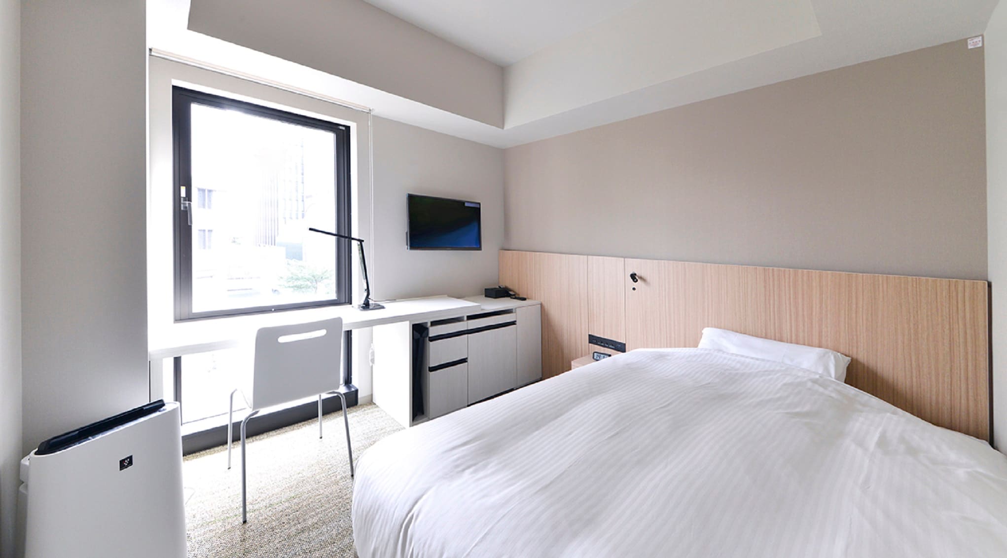 Kamar single 16㎡ Meja luas tersedia Lebar tempat tidur 140cm