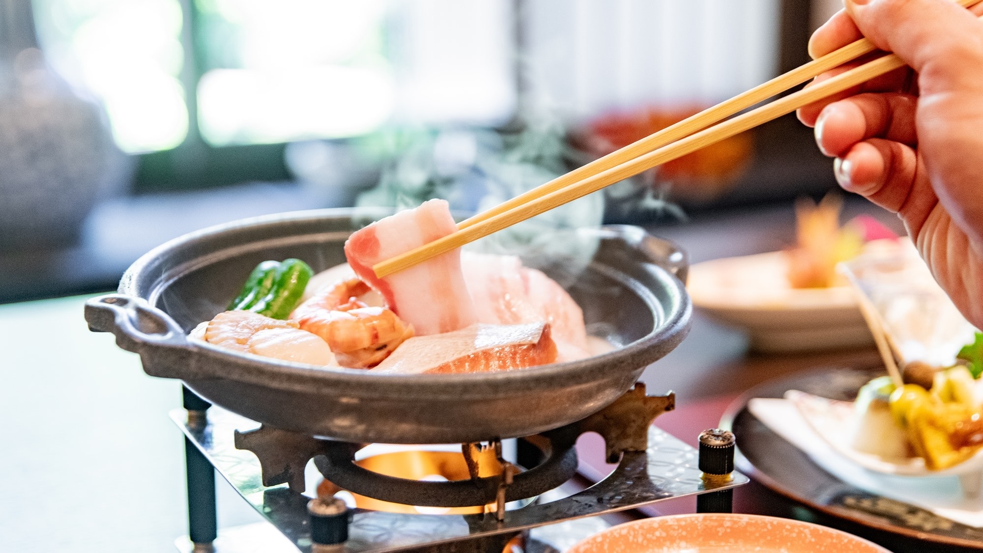 [Standard Kaiseki] Black pork and seasonal dishes
