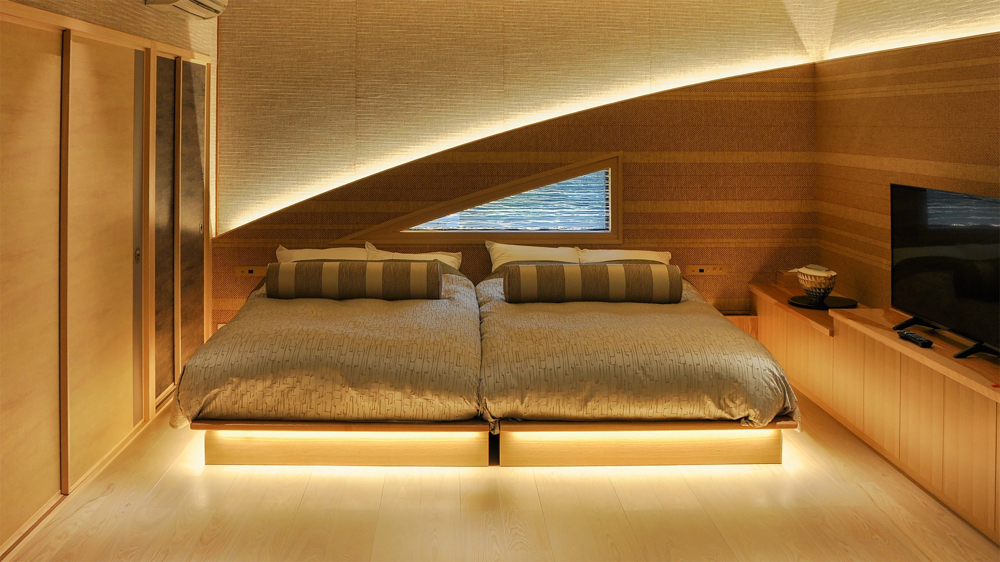 Kamar bergaya Jepang-Barat "alami" (Kamar 501)